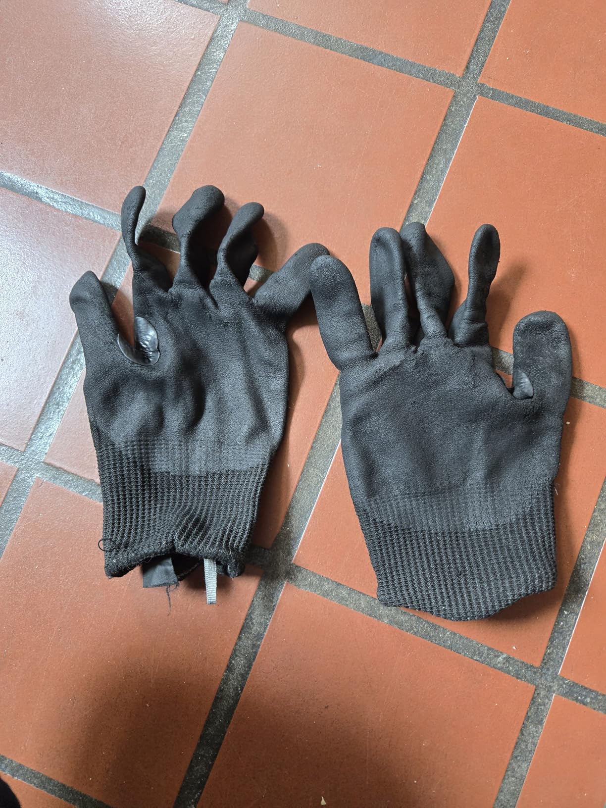 Cut Resistant Work Gloves For Men & Women, Nitrile Waterproof Palms | Touchscreen, Reinforced Thumb Crotch, Breathable Knit, Jobsite and Workshop Protection, Professional Cut Proof Work Gloves customer photo 1