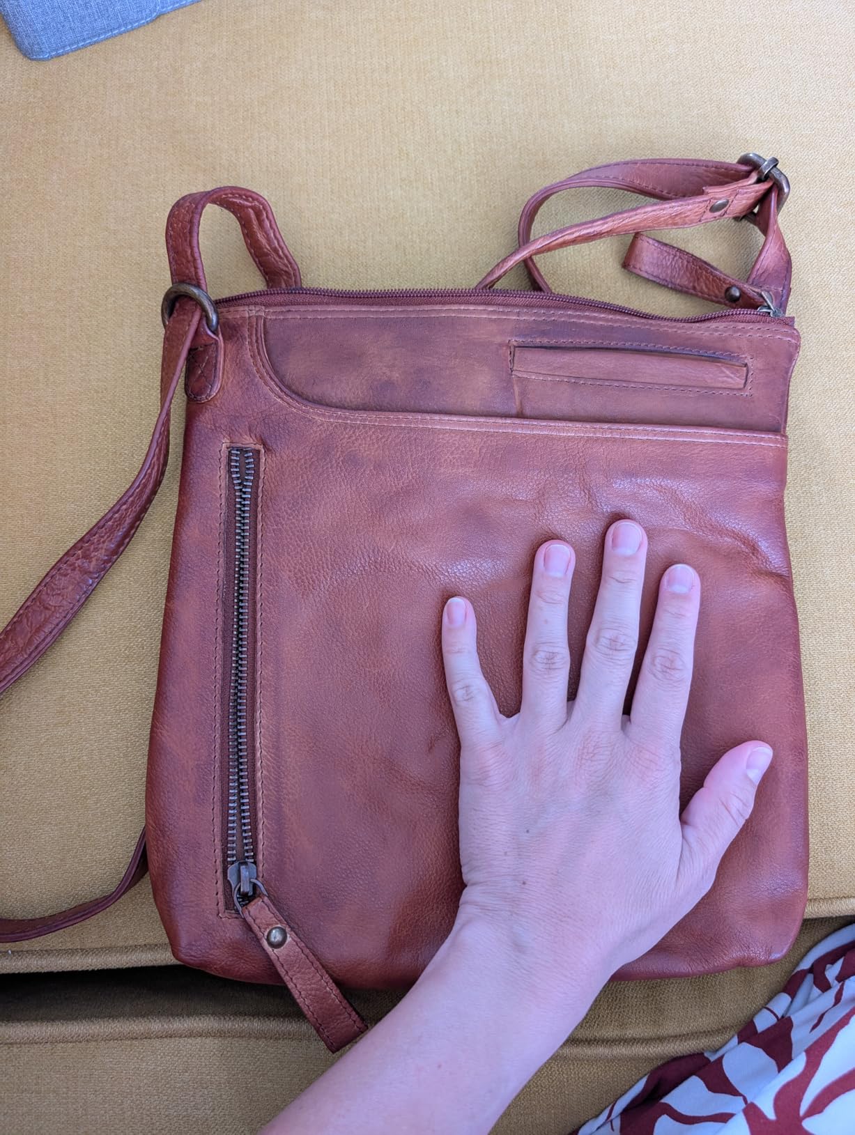 Leather Crossbody Bags for Women - Ladies Sling Handbags - Medium Cross body Purses Handbags - Purses For Women customer photo 2