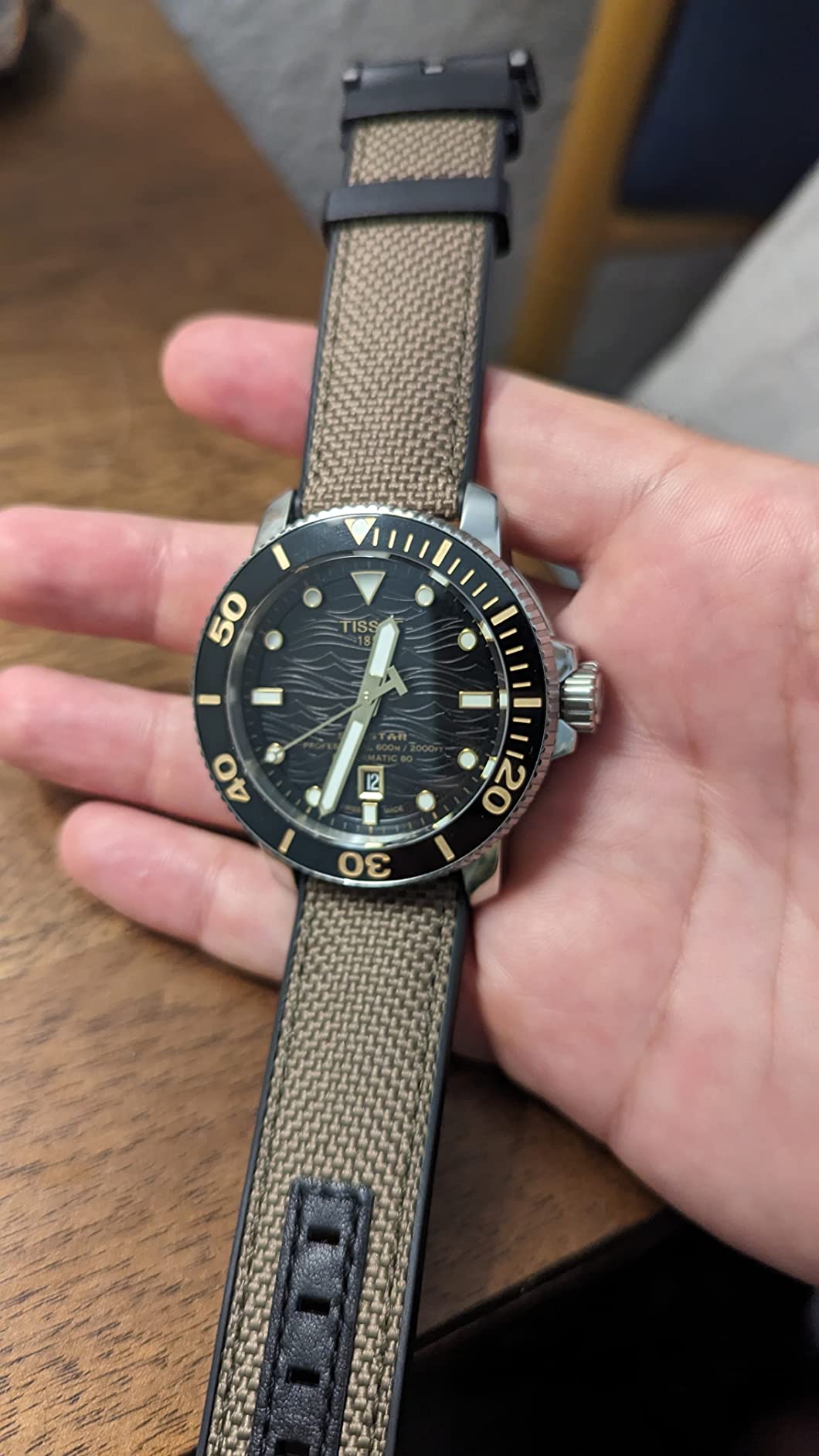 Tissot Seastar 2000 Professional Powermatic 80 Automatic Watch (T1206071744101) customer photo 1