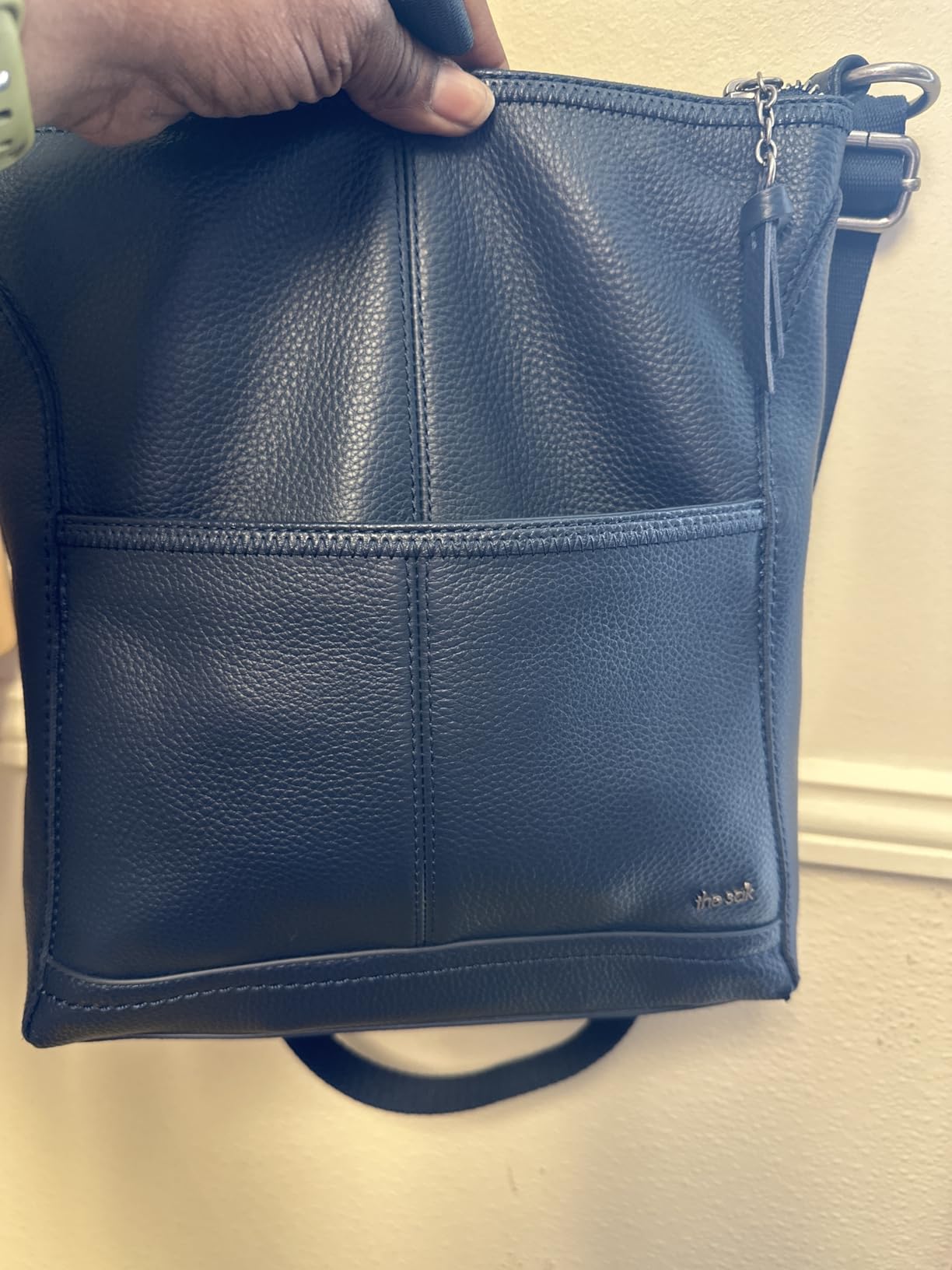 iris Leather Crossbody Purse - Women's Handbag for Everyday & Travel - Cross Body Bag With Zipper Closure customer photo 2