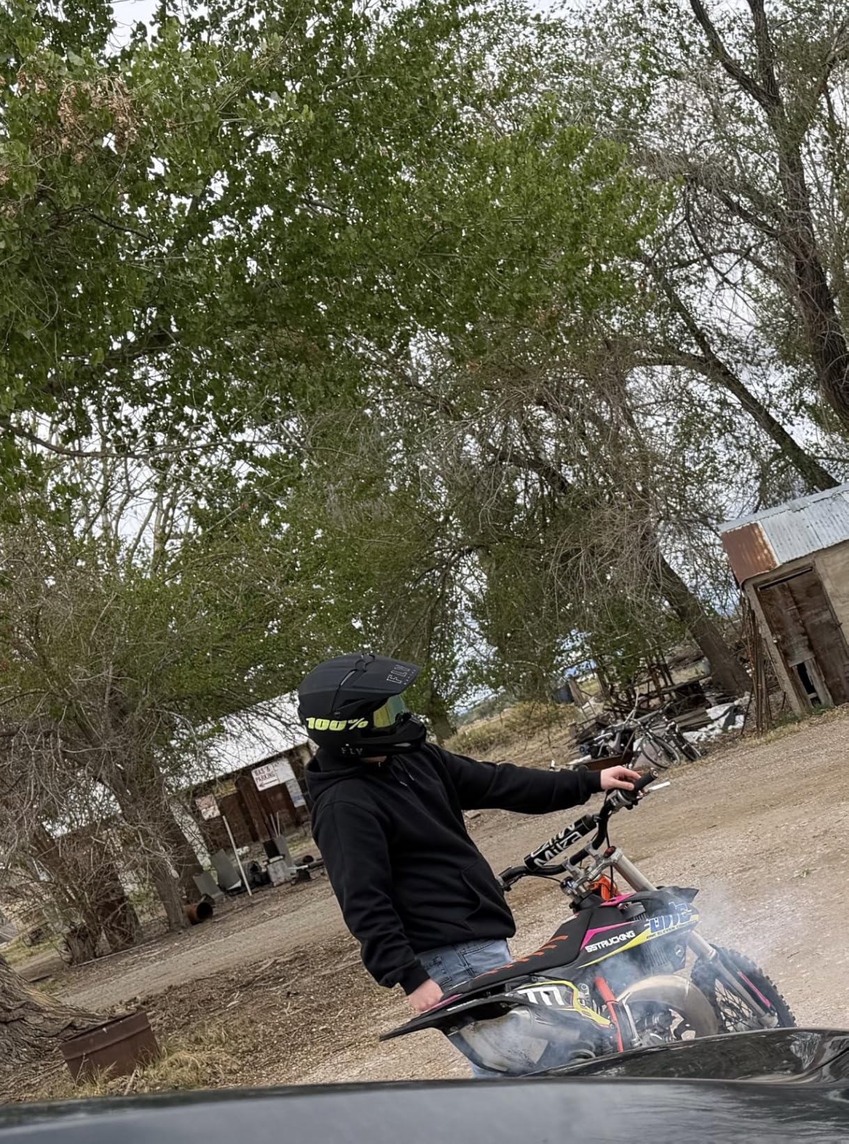 Fly Racing Kinetic Solid MX Motorcycle Helmet - DOT Approved, Lightweight Dual-Density EPS, TFV Ventilation customer photo 1