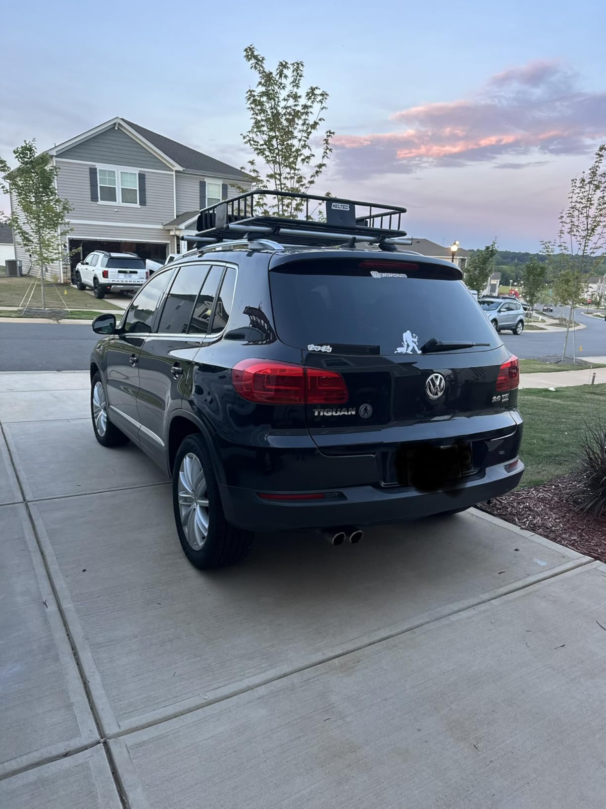 COWVIE 53 Inch Aluminum Roof Rack Cross Bars for Raised Side Rails, Adjustable Cargo Bars, Hold 165 LBS, Silver customer photo 1