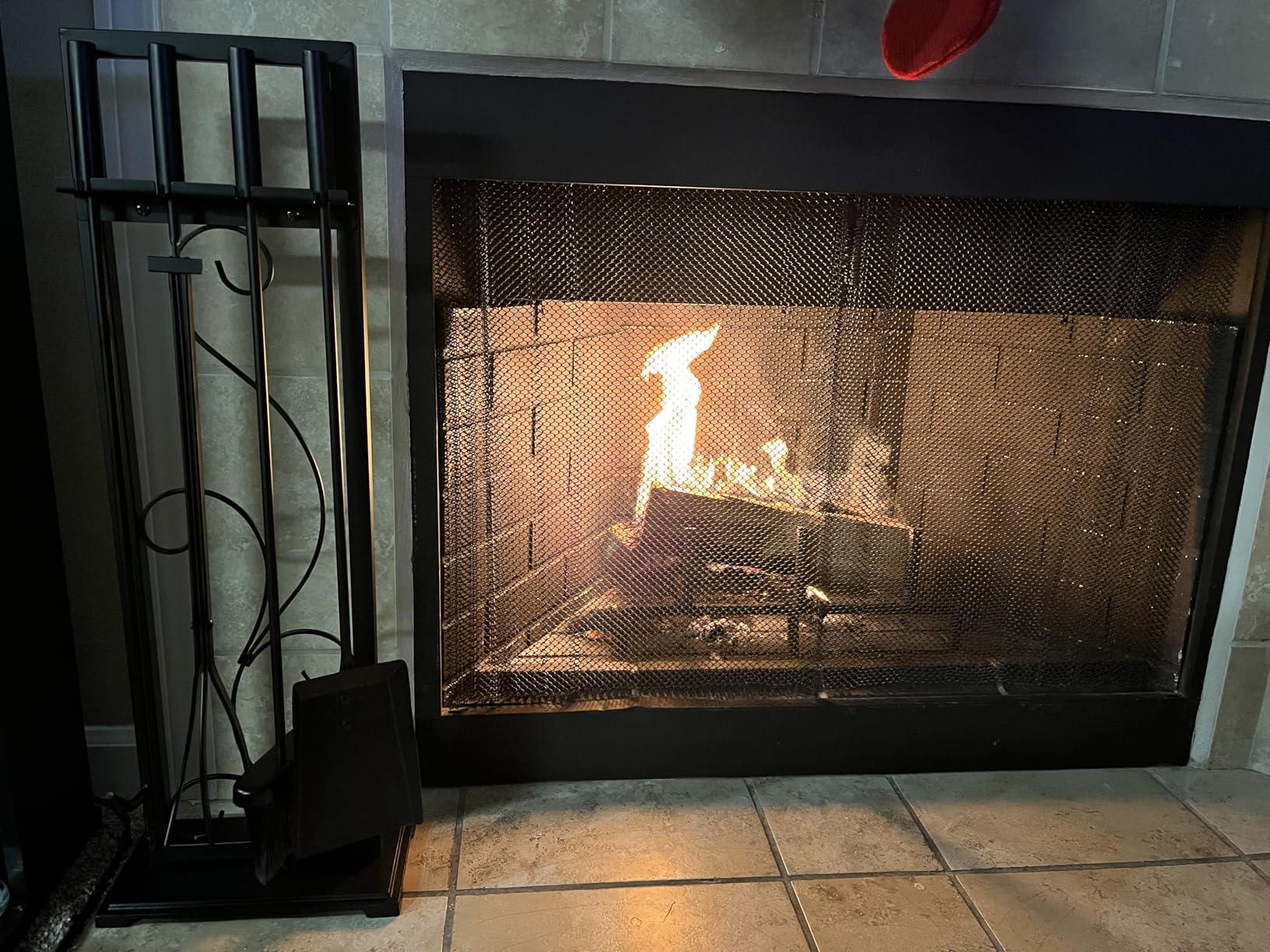 Kingson 5-Piece Fireplace Tool Set - 30.5