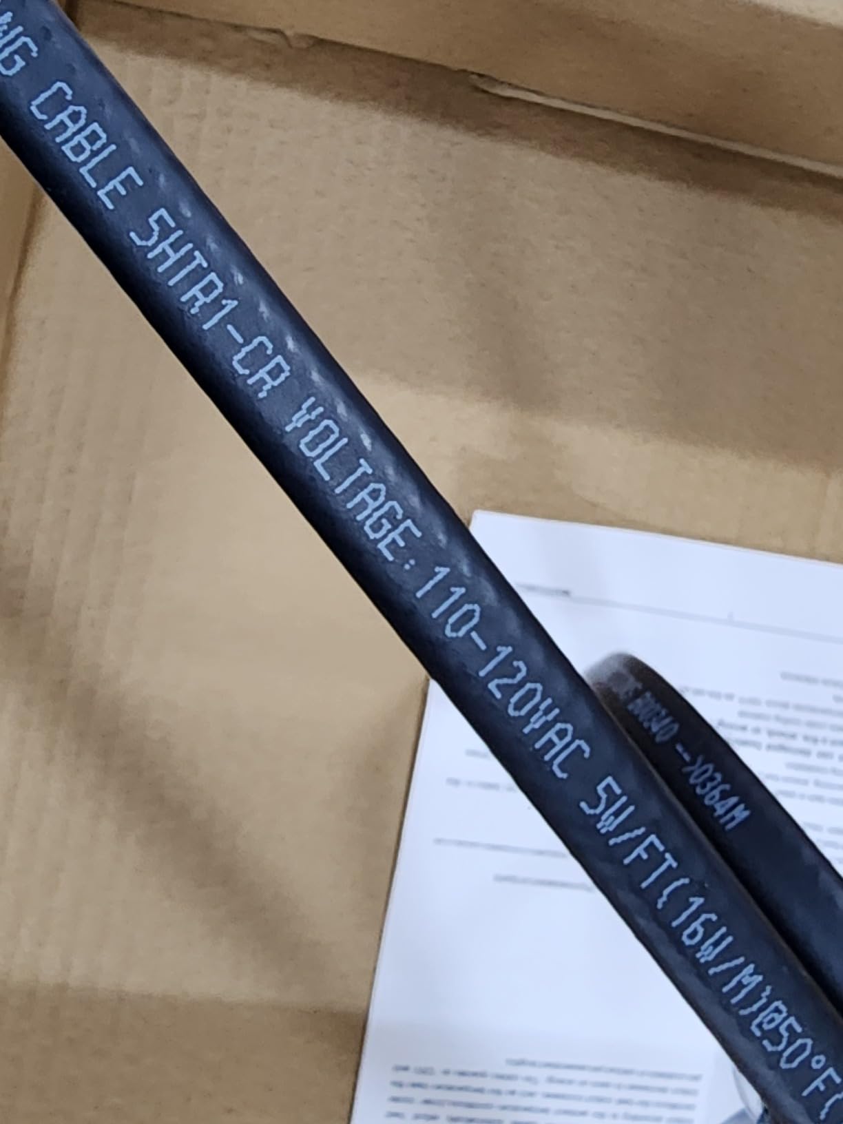 HEATIT PLSR1 100ft 120V Self-Regulating Heating Cable, Commercial Grade | Industrial & commercial grade, heavy duty, 12-year warranty customer photo 2