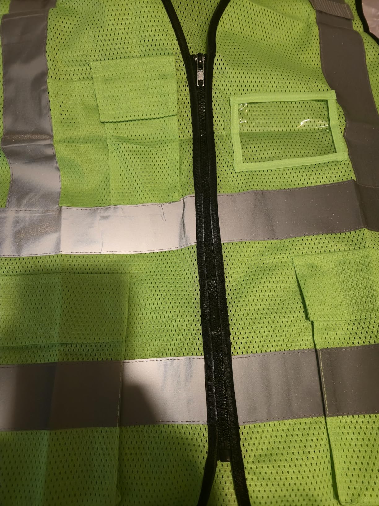 TICONN Reflective Safety Vest High Visibility Class II Mesh Vest for Women & Men Meets ANSI Standards customer photo 2