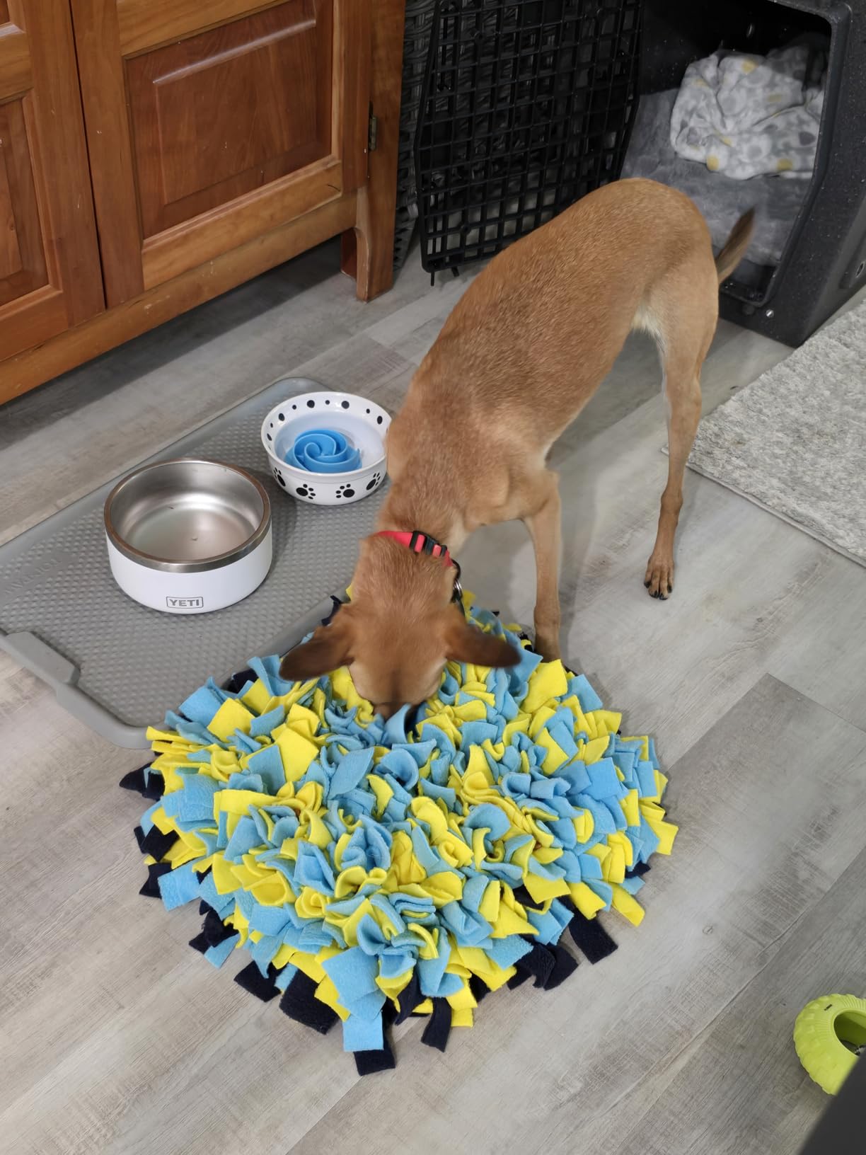 Silicone Sink Mat 2PCS TOOVEM Sink Protectors for Kitchen Sinks, Non-Slip Folding Grid for Bottom of Farmhouse Stainless Steel Porcelain Sink Pad customer photo 1