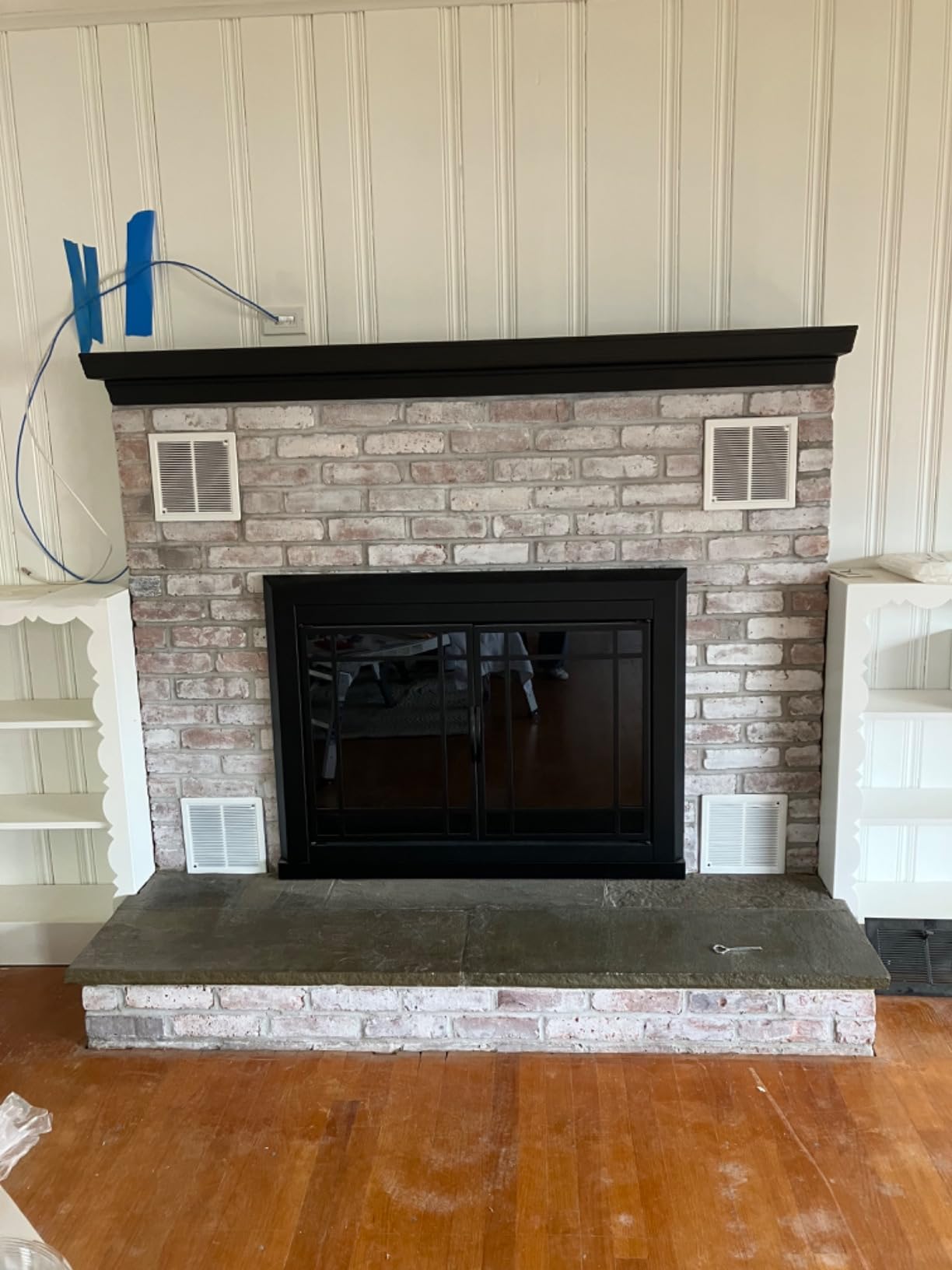 Pleasant Hearth Easton Small Burnished Bronze Fireplace Glass Door Set customer photo 2