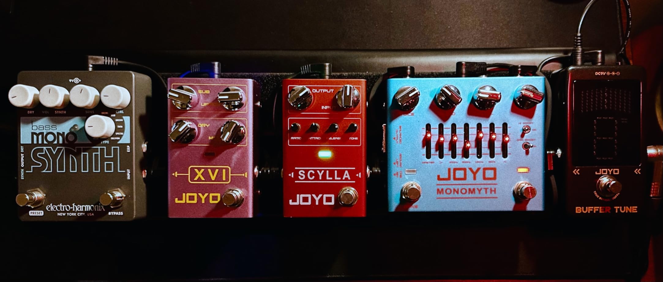 JOYO Buffer & Tuner Guitar Pedal, Analog Buffer Circuit, DC Output, True Bypass (Buffer Tune JF-19) customer photo 1