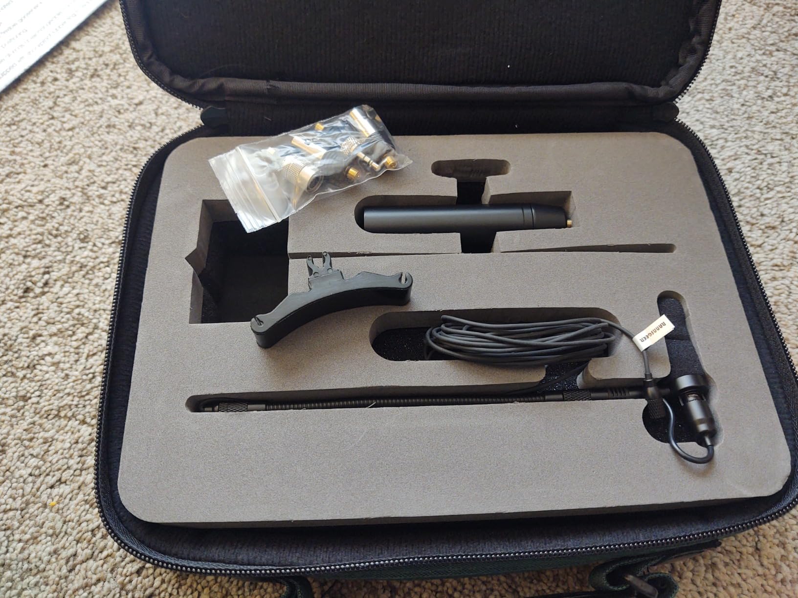 PMMB19 Cello Musical Instrument Microphone | Cello Clamp, 5 Connectors customer photo 1