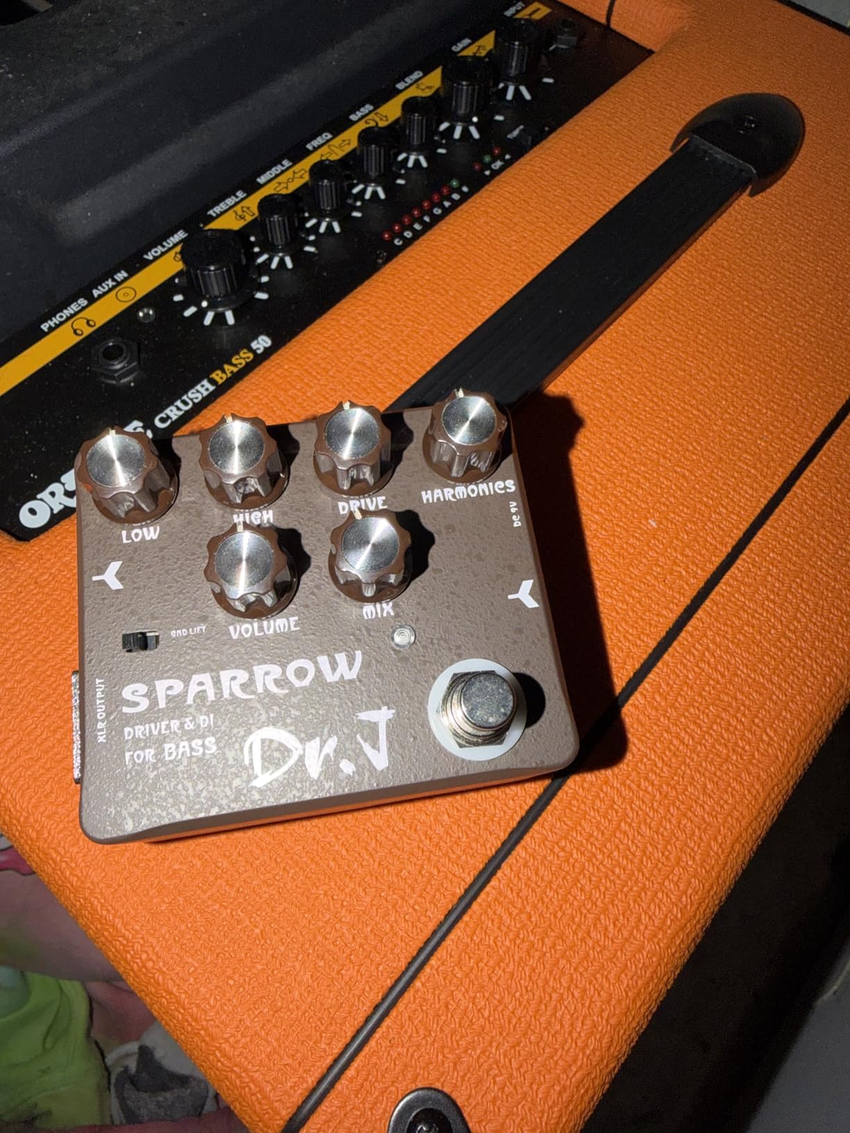 JOYO Buffer Pedal Effect Built-in Double Buffer Groups and Boost for Electric Guitar Bypass Dr.J Series (D57) customer photo 1