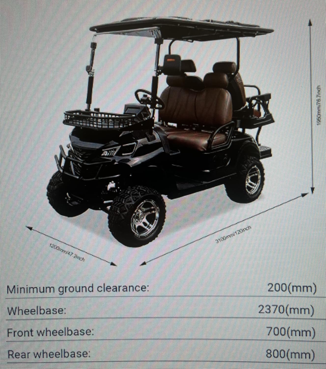 2/4/4+2 Passenger Golf Cart Cover Fits EZGO, Club Car, Yamaha customer photo 1