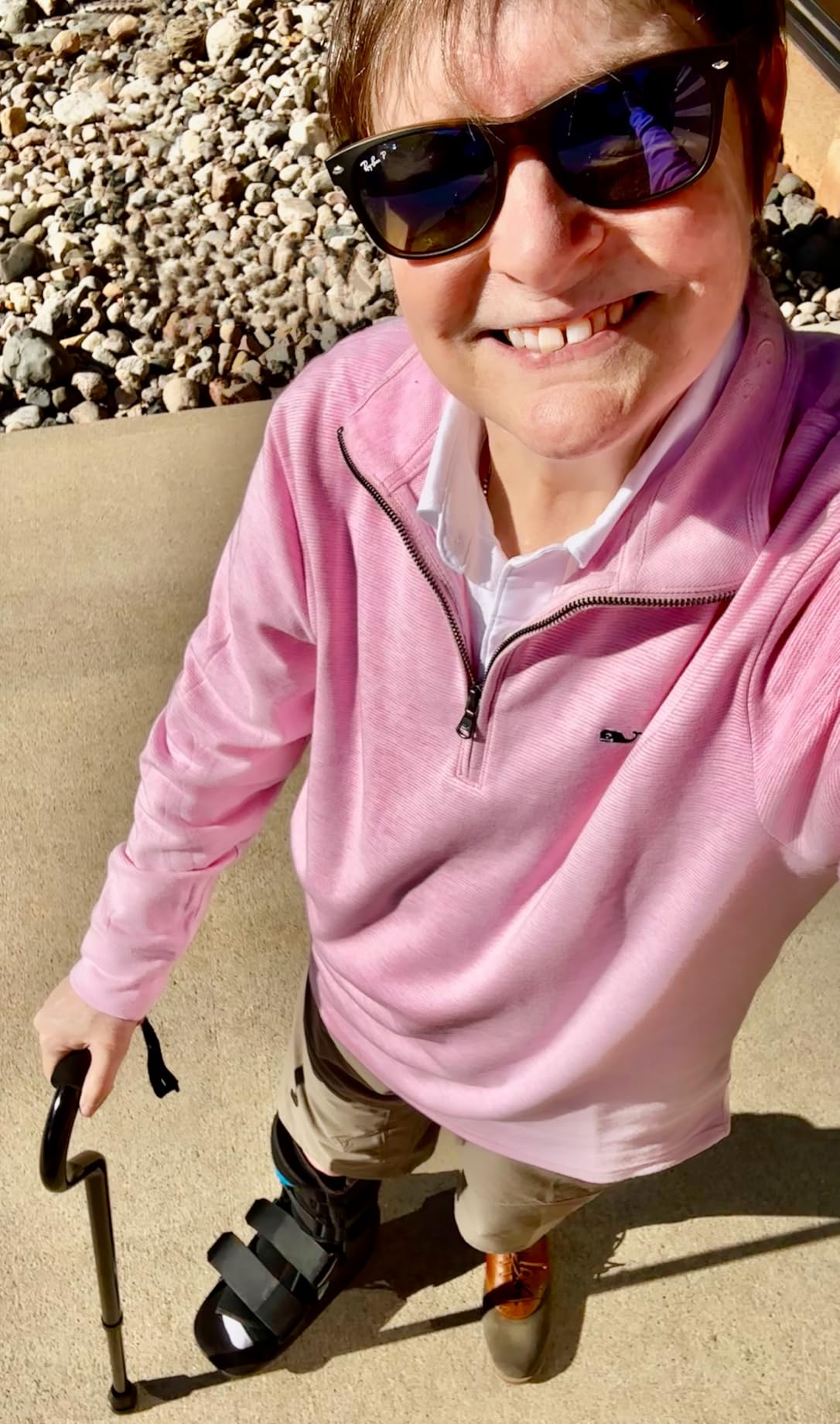 vineyard vines Men's Saltwater Quarter-Zip Pullover Sweater customer photo 1
