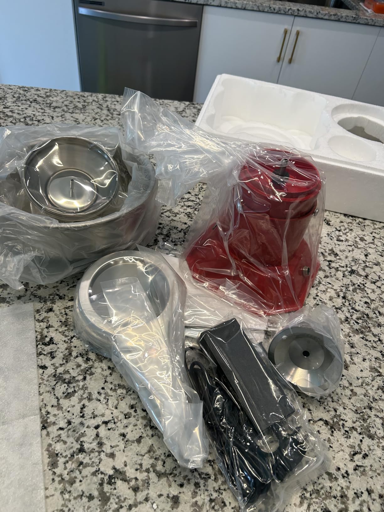 Milk Cream Centrifugal Separator Electric descremadora de leche 100L/H Capacity Cream Maker with 5L 304 Stainless Steel Bowl for Fresh Goat Cow Milk, 110V 100W customer photo 2