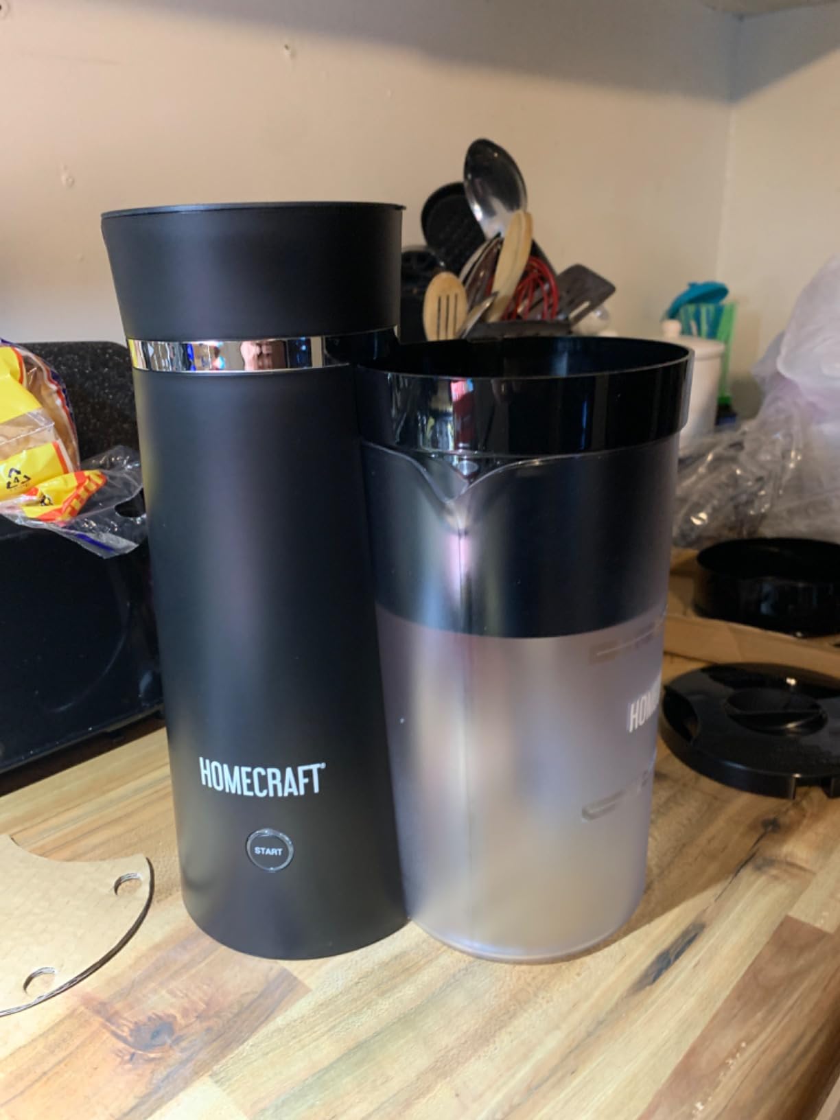 Homecraft Electric Iced Tea Maker for Sweet Tea and Cold Brew Coffee, Double Insulated Pitcher, Black, Small customer photo 2