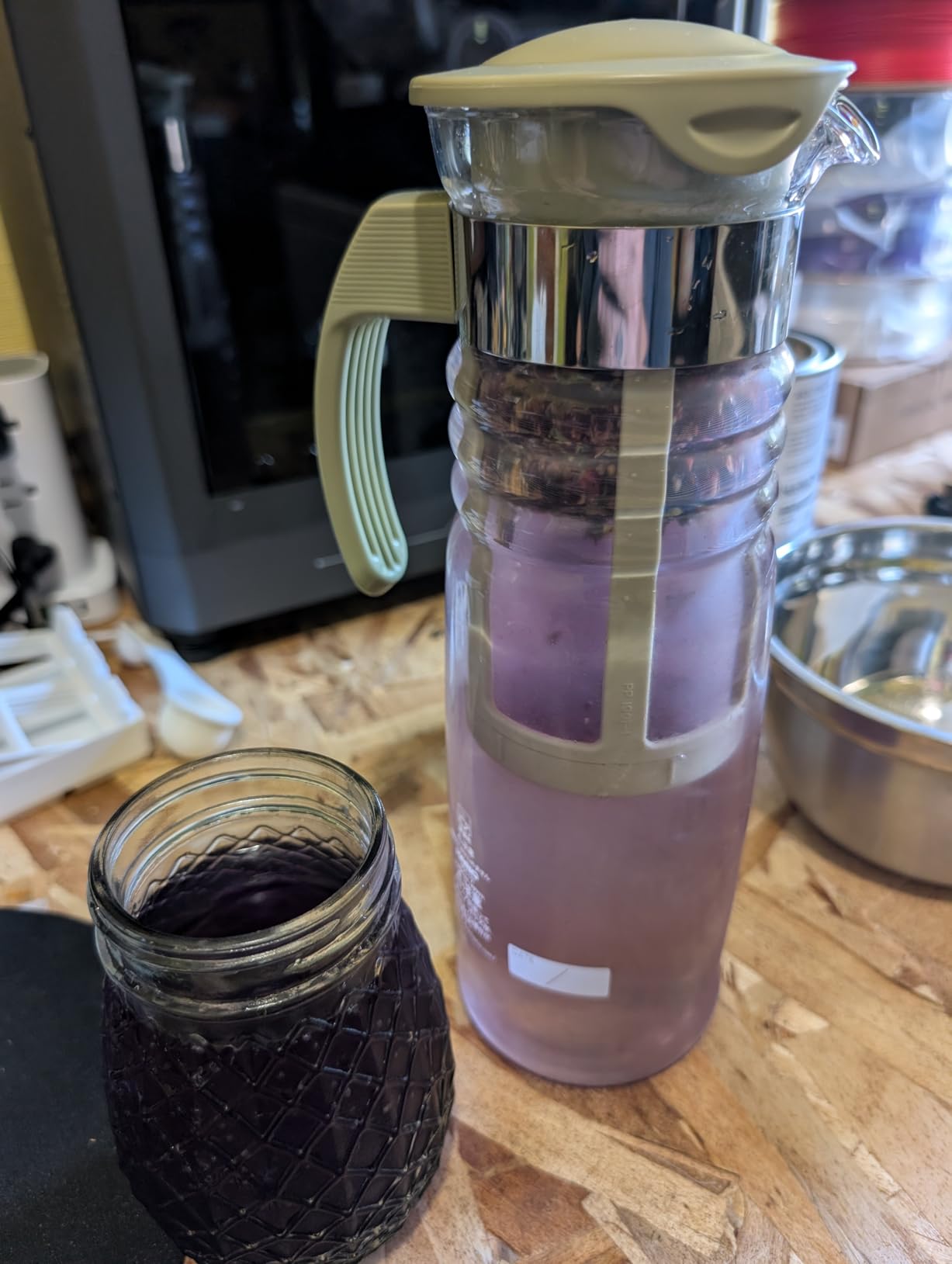 Hario Mizudashi Cold Brew Tea Maker, 1200ml, Smoky Green customer photo 2