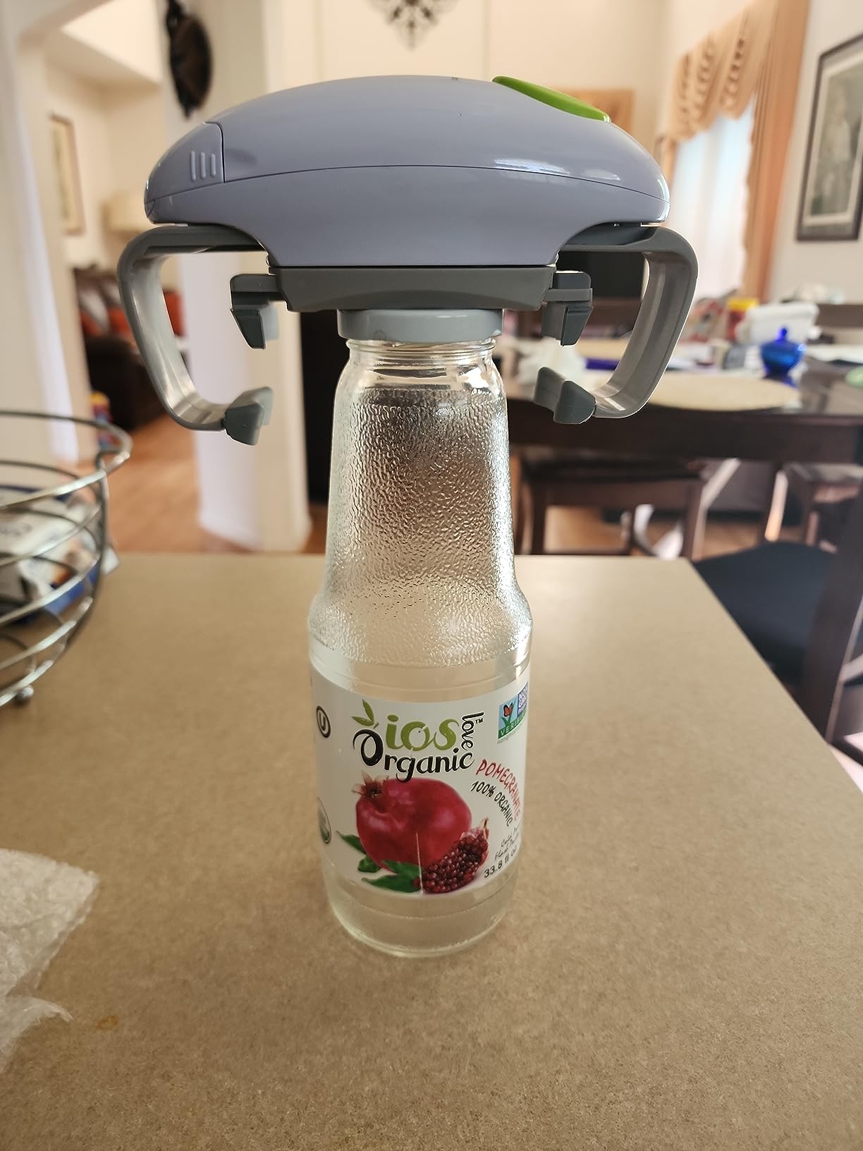 Jar Opener for weak hands, Automatic Jar Opener for seniors with arthritis, Electric Jar Openers for Seniors, Fits 1.2
