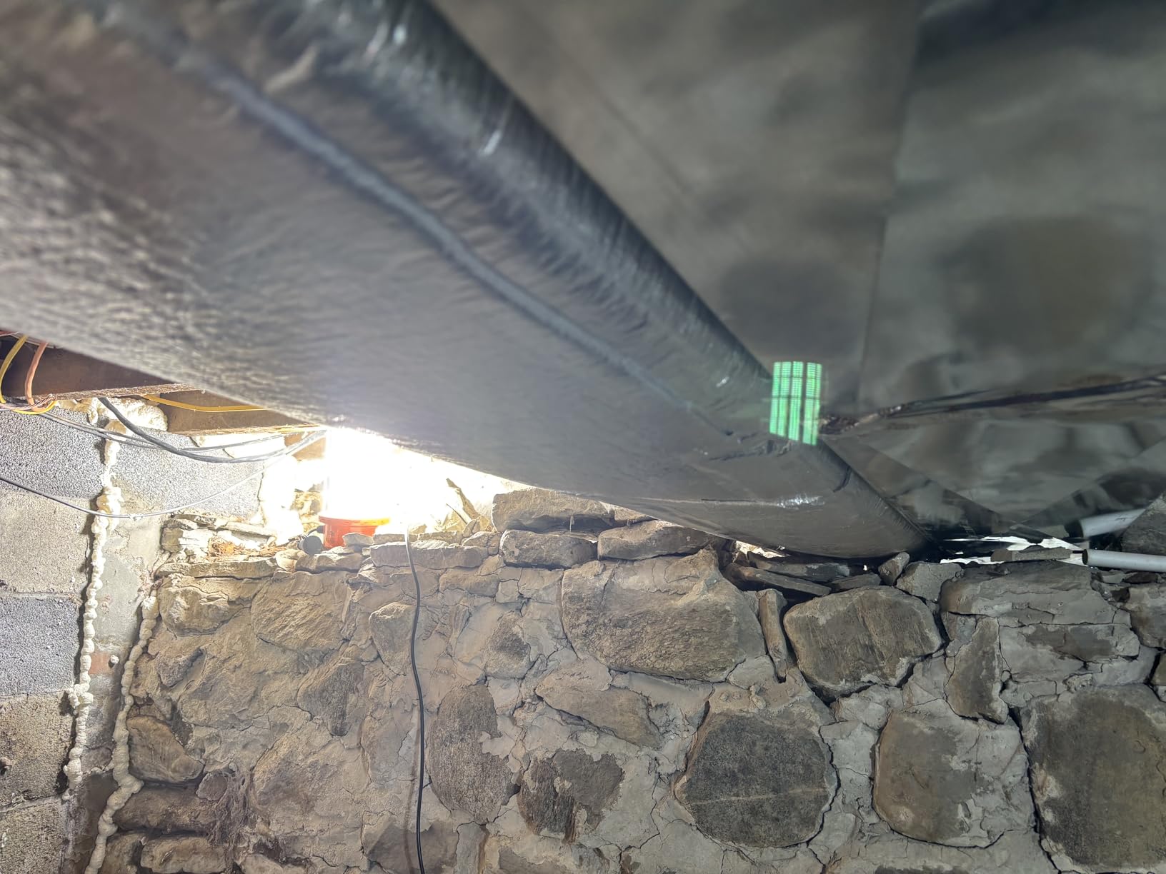 US Energy Products R-8 HVAC Duct Wrap Insulation Reflective Double Sided Foam Core (Class 1-A ASTM FIRE Rated) (AD5 1/4INCH Thick) 4FT X 50FT (200SQFT) customer photo 2