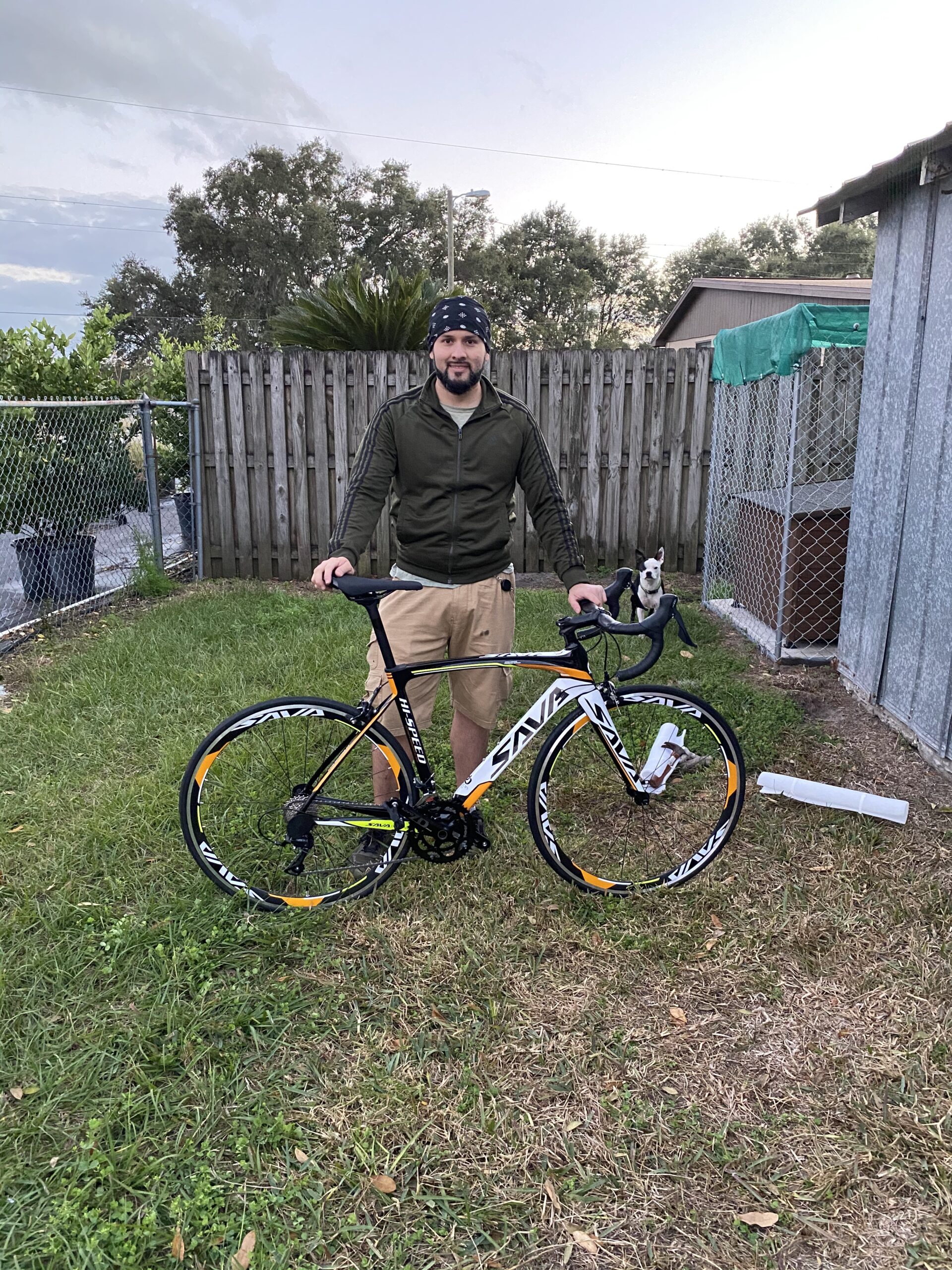 SAVADECK Carbon Road Bike for Beginners - Shimano SORA 18-Speed, Carbon Fiber Frame & Fork customer photo 2