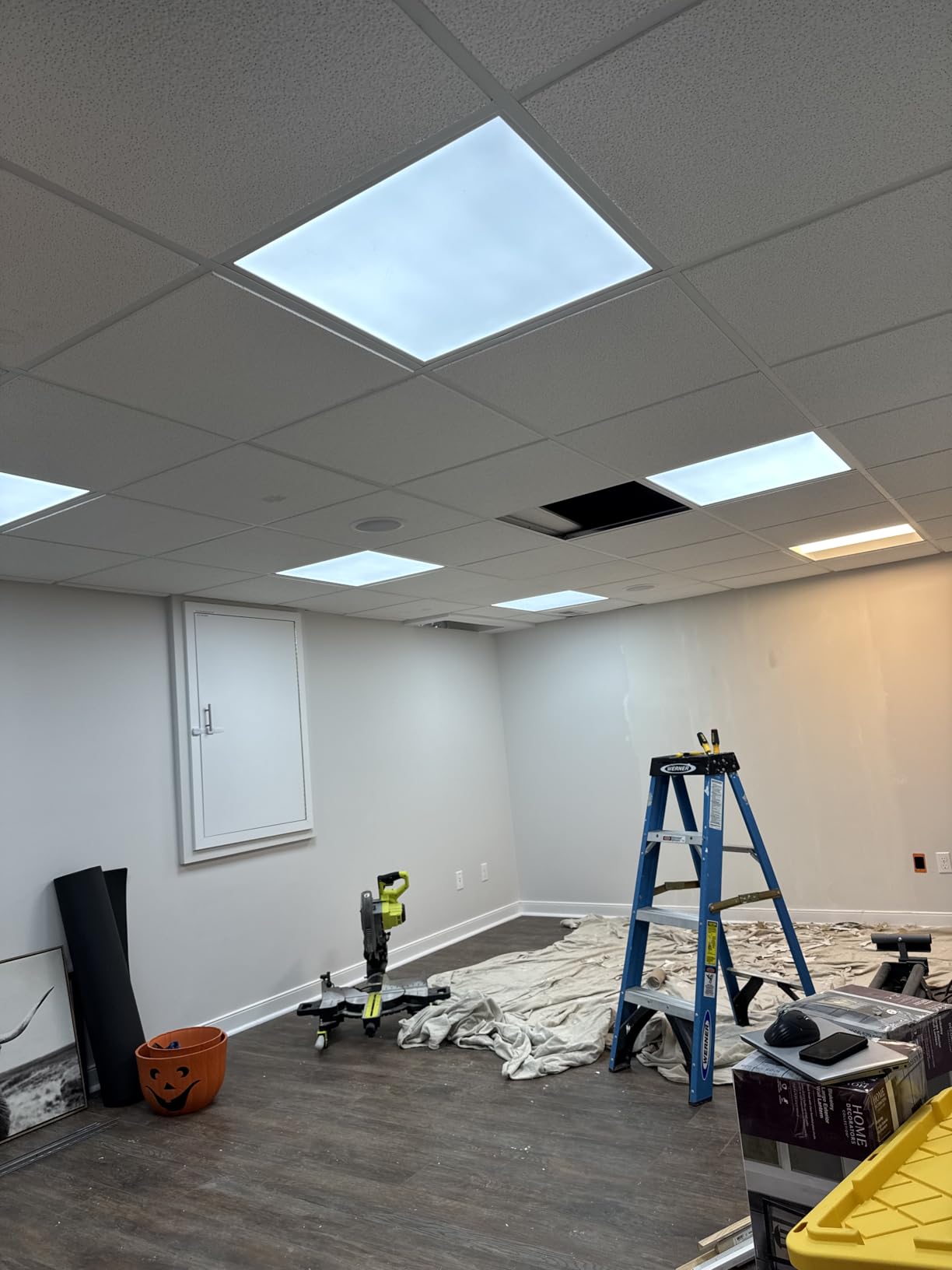 Allsmartlife 2x2 LED Flat Panel Light 6-Pack, Dimmable, 5CCT Options (3000K-6000K), 24W/30W/40W, Back-Lit 2x2FT LED Troffer Light Drop Ceiling for Commercial Office, ETL customer photo 2