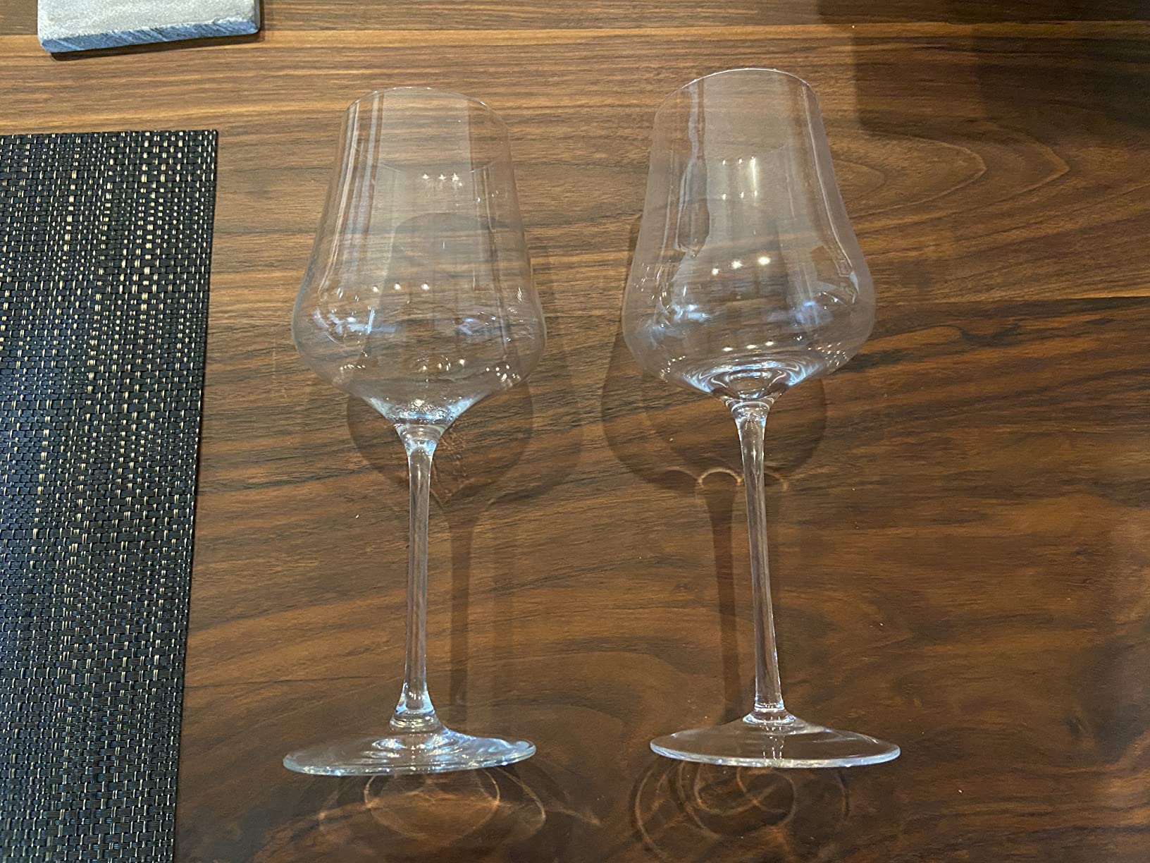 LUNA & MANTHA Wine Glasses Set of 4, 15 oz Hand Blown Crystal Red White Wine Glasses with Stem customer photo 2
