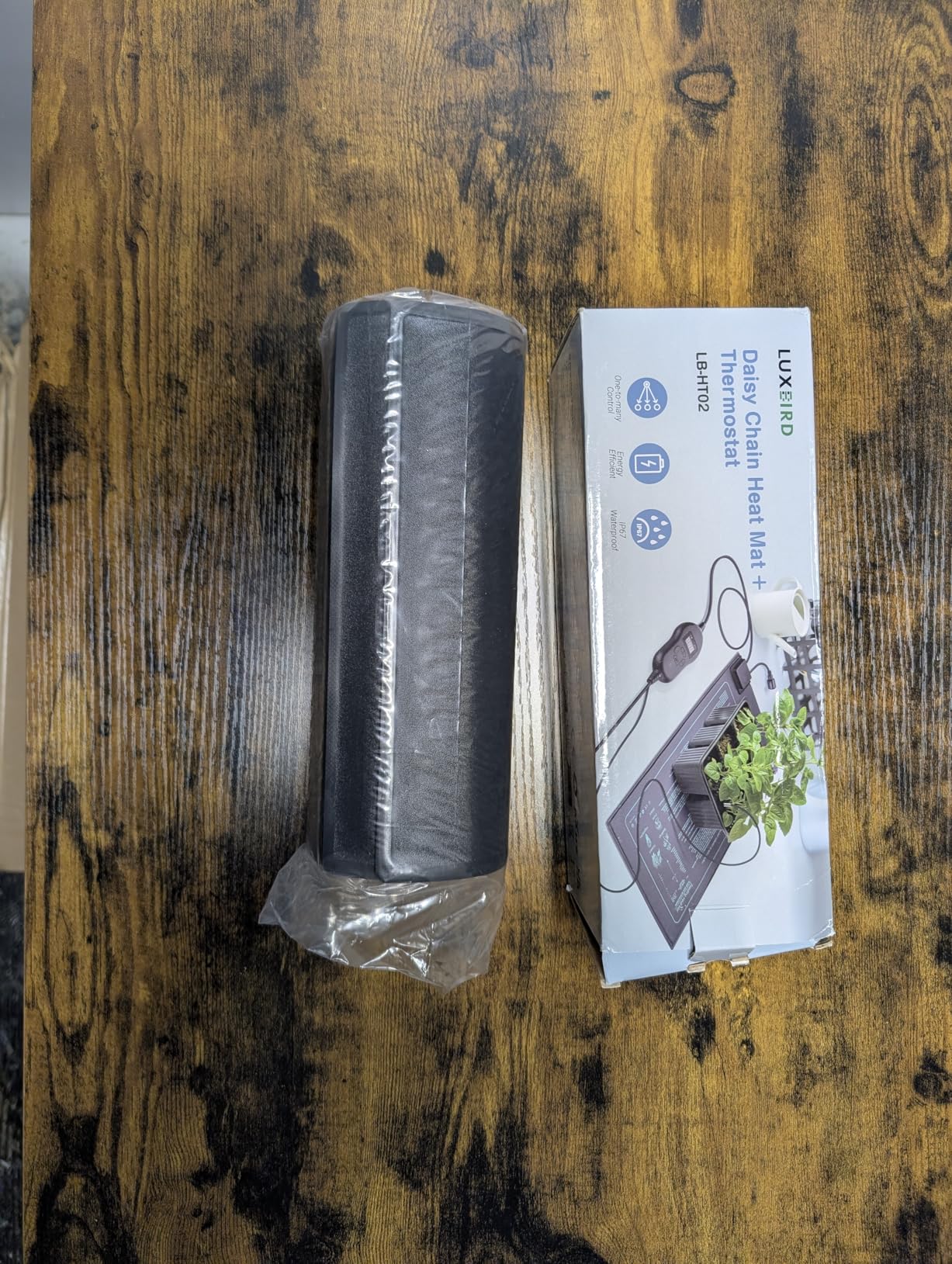 LUXBIRD 4 Pack Seedling Heat Mats with Digital Thermostat Controller, 10