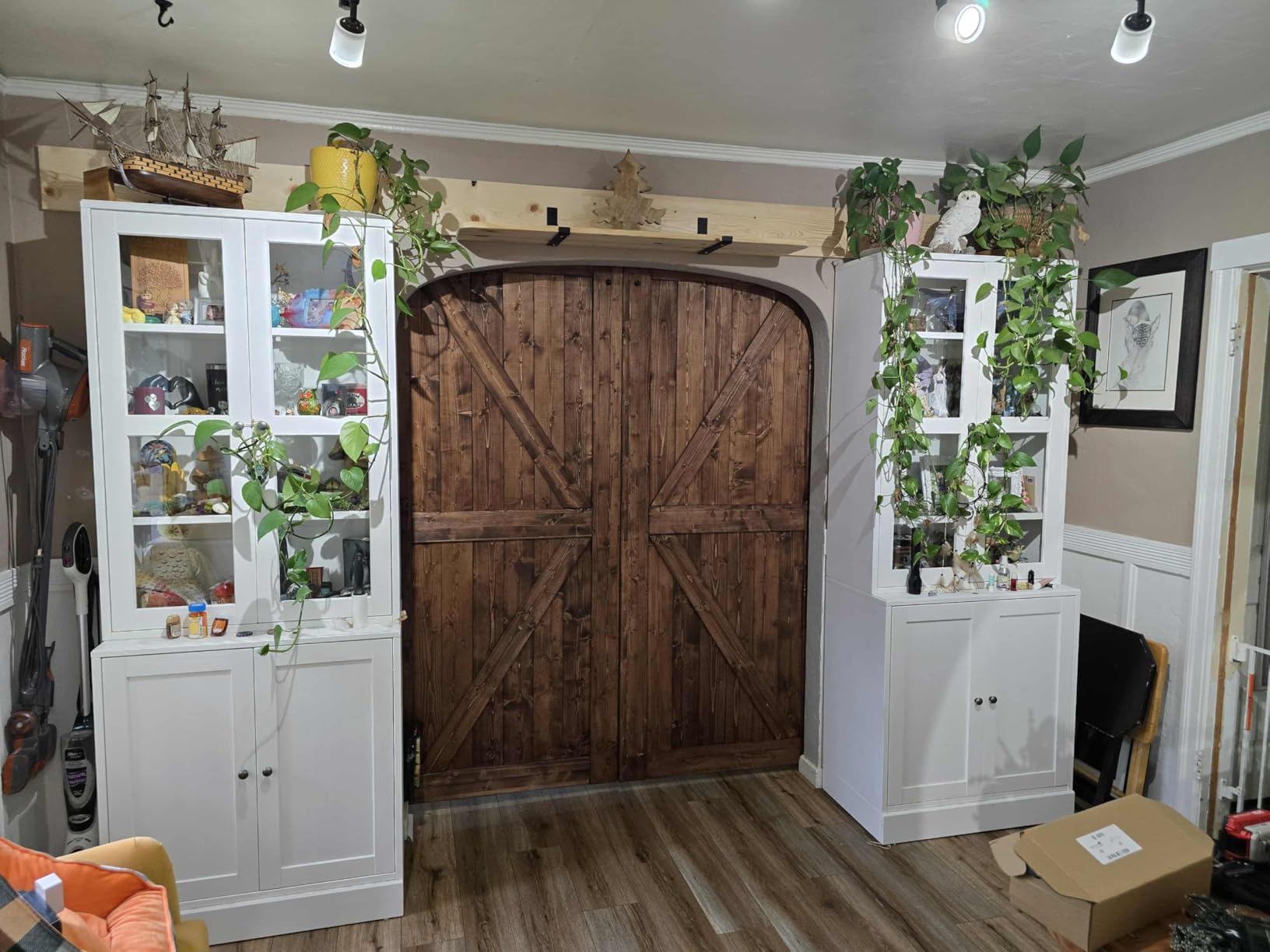 Fredbeck 36 Double Barn Door with Hardware Included (72 Barn Door) customer photo 1