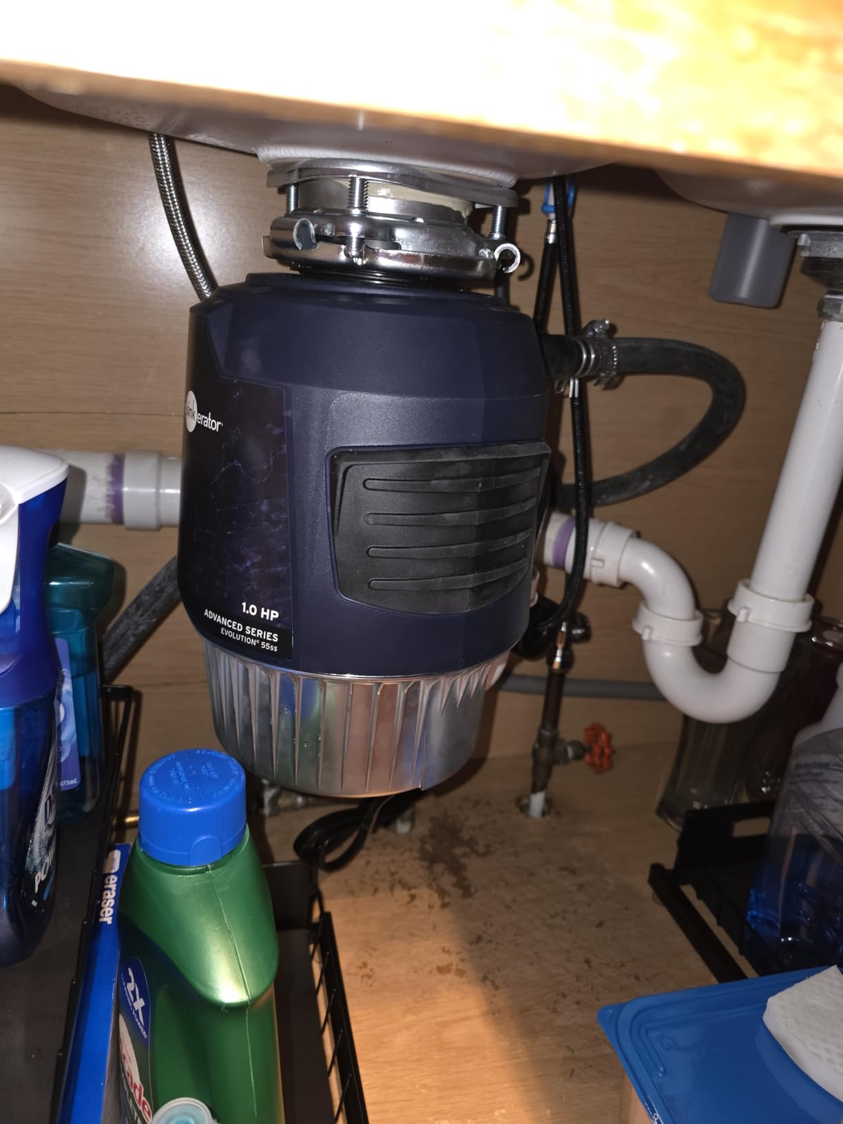 InSinkErator EVOLUTION 1HP 1 HP, Advanced Series Continuous Feed Food Waste Garbage Disposal, Gray customer photo 2