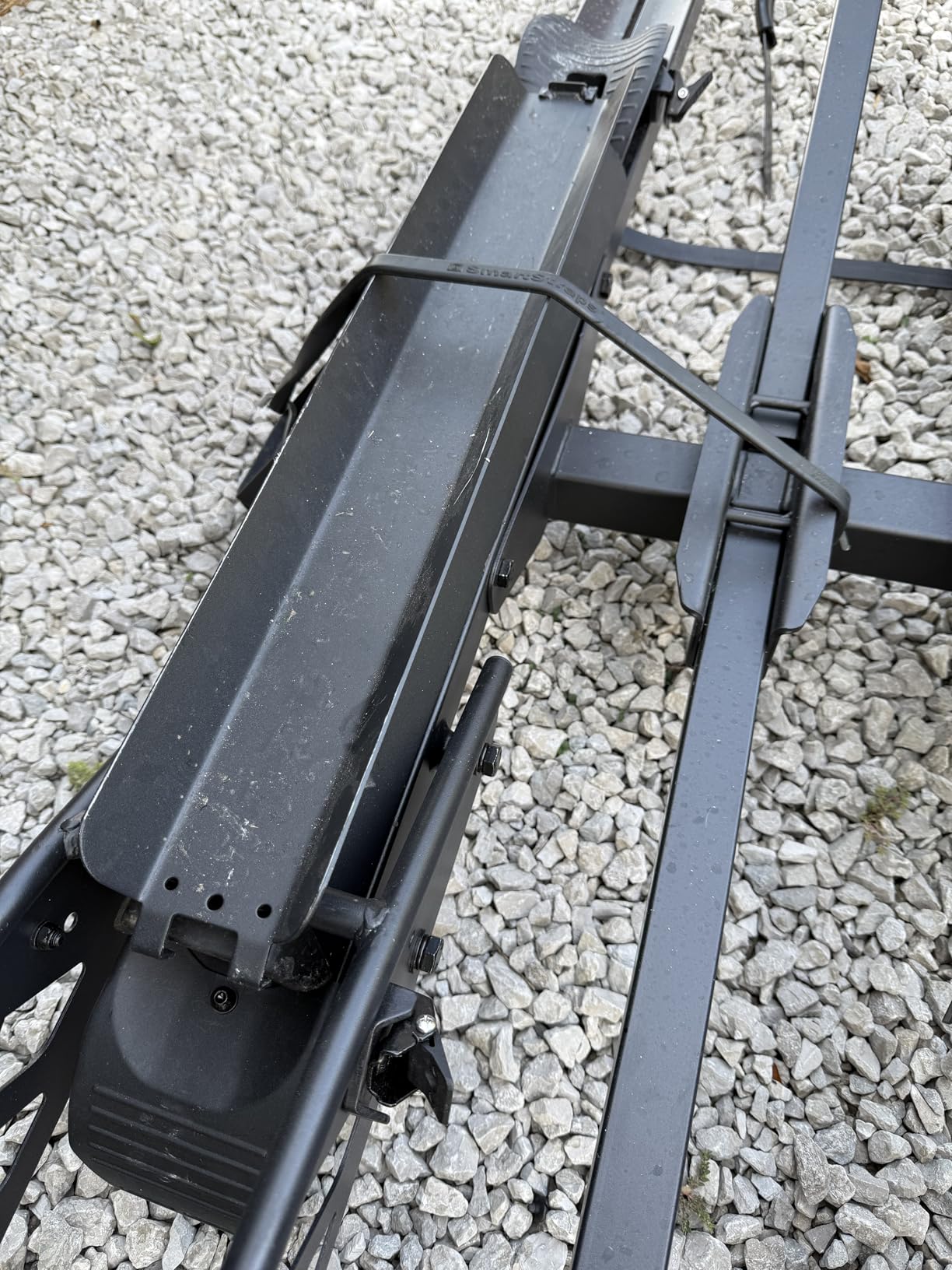 Young Electric E-Bike Rack with Ramp, Hitch 2 Bike Rack, 200 lbs Capacity Electric Bike Carrier, Foldable Platform Mount for Cars, Trucks, SUVs, Minivans, Up to 5-Inch Fat Tire for 2'' Receiver customer photo 2