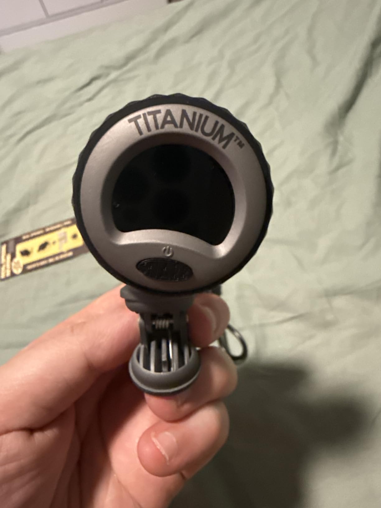 Snark ST-8 Titanium Rechargeable Guitar Tuner (ST8-TITANIUM) customer photo 1