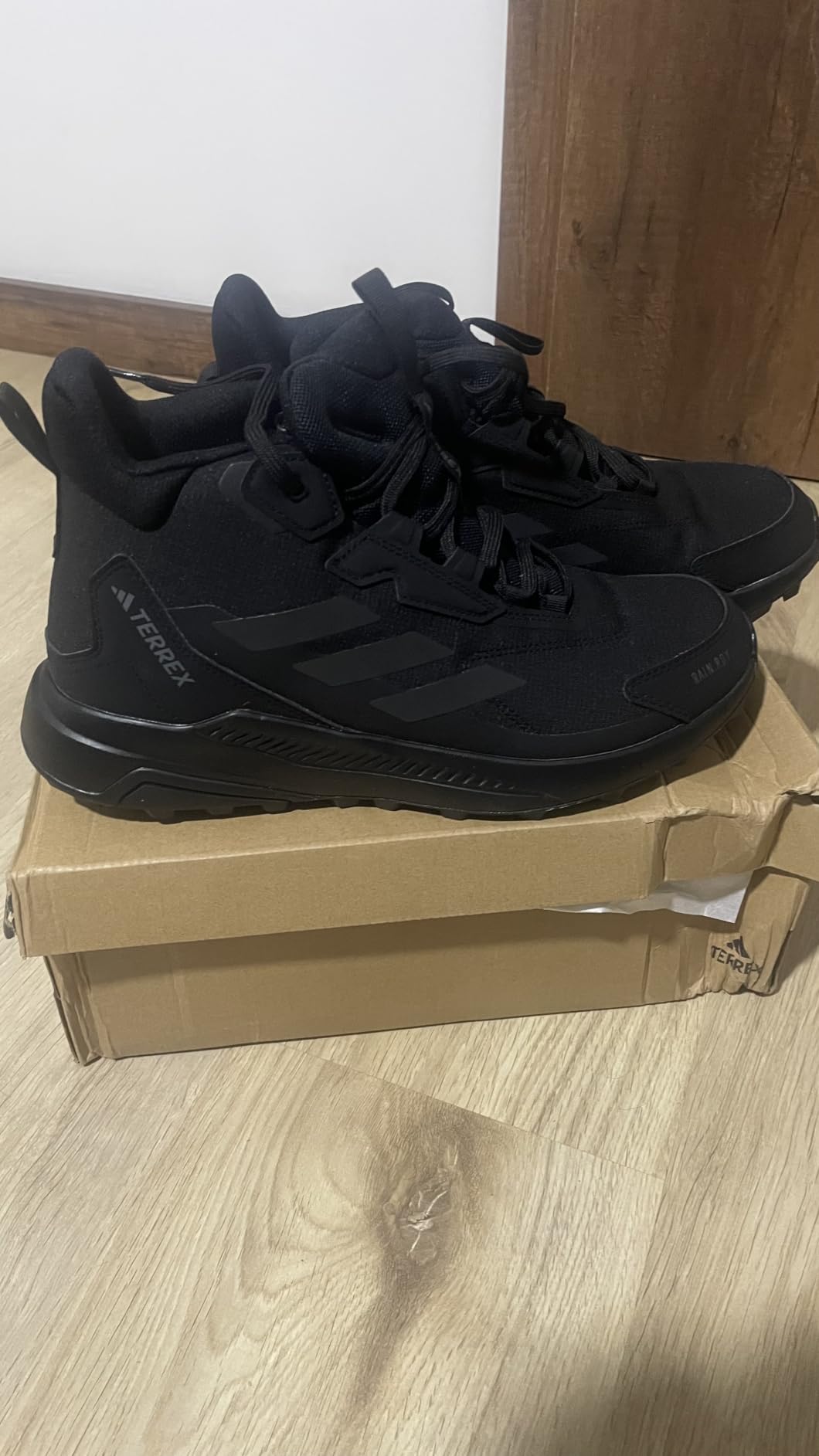 adidas Men's Terrex Anylander Mid Top Rain.Rdy Hiking Shoes customer photo 1