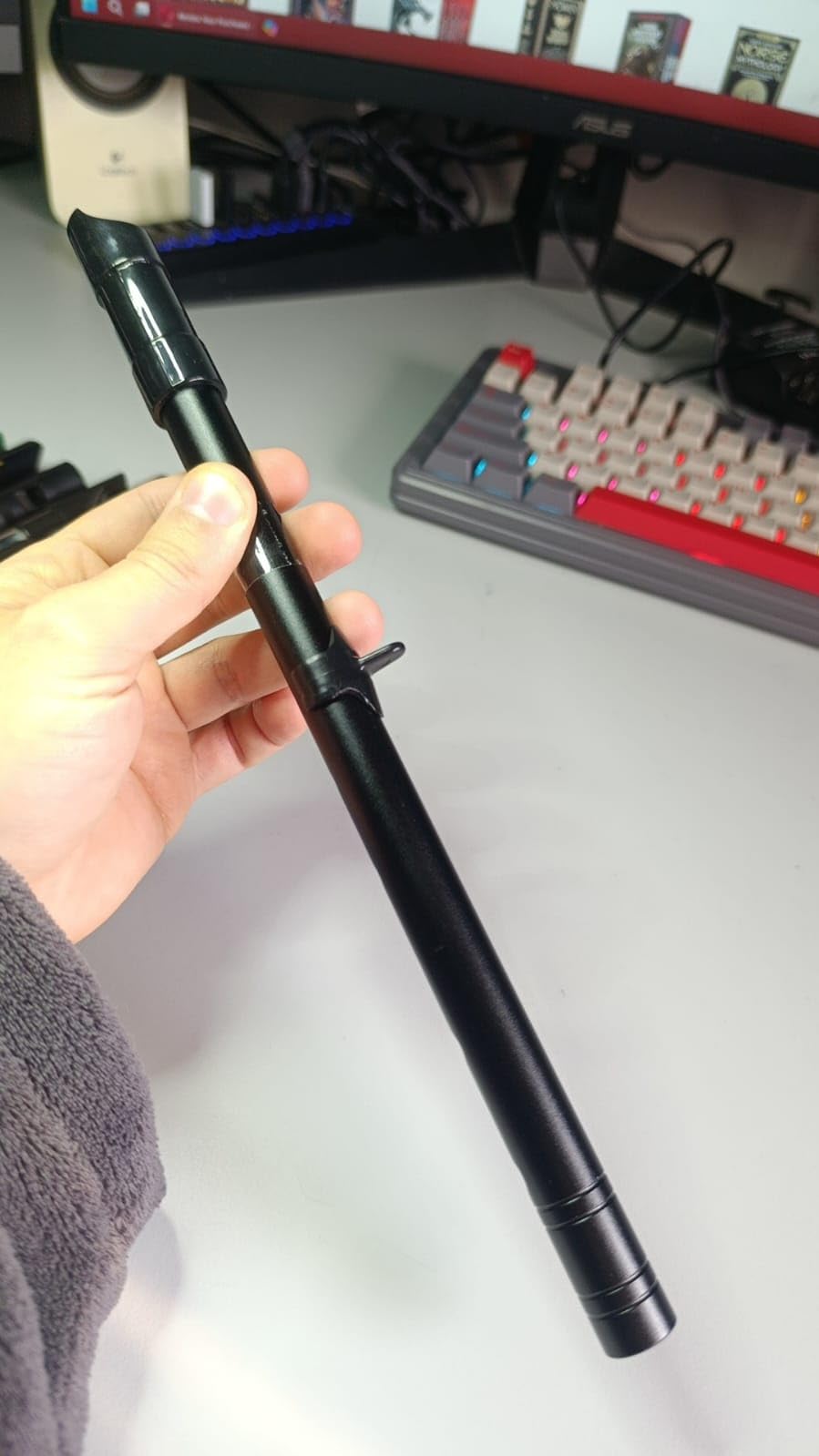 Rayzm Tin Whistle/Irish Flute, C-Key 6-Hole Aluminum Penny Whistle for Beginners (Silver) customer photo 1