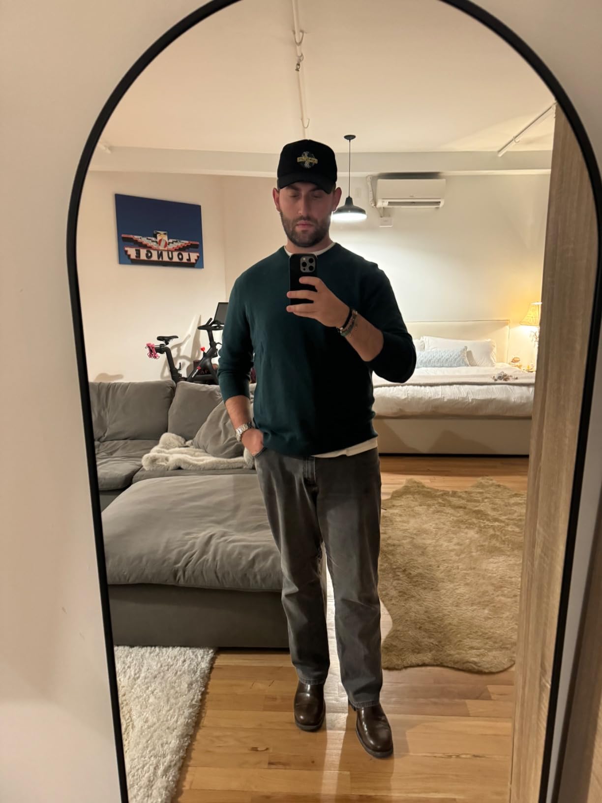 NAADAM Men's The Original Cashmere Crewneck Sweater customer photo 2