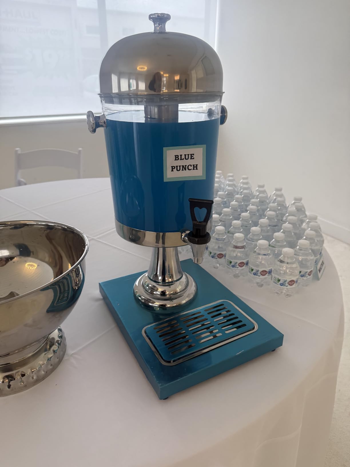 Drink Dispensers for Parties, Cold Beverage Dispenser with Centre Ice Core and Drip Trays, 2.2 Gallon/8L Stainless Steel Drink Dispensers with Stand and Spigot Buffet Cold Drinks and Beer customer photo 1