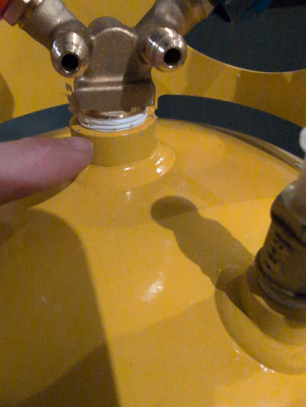 Recovery Tank, Reusable Cylinder Can 30 lb, Double Valve Large Capacity, HVAC Refrigerant Recovery Tank customer photo 2