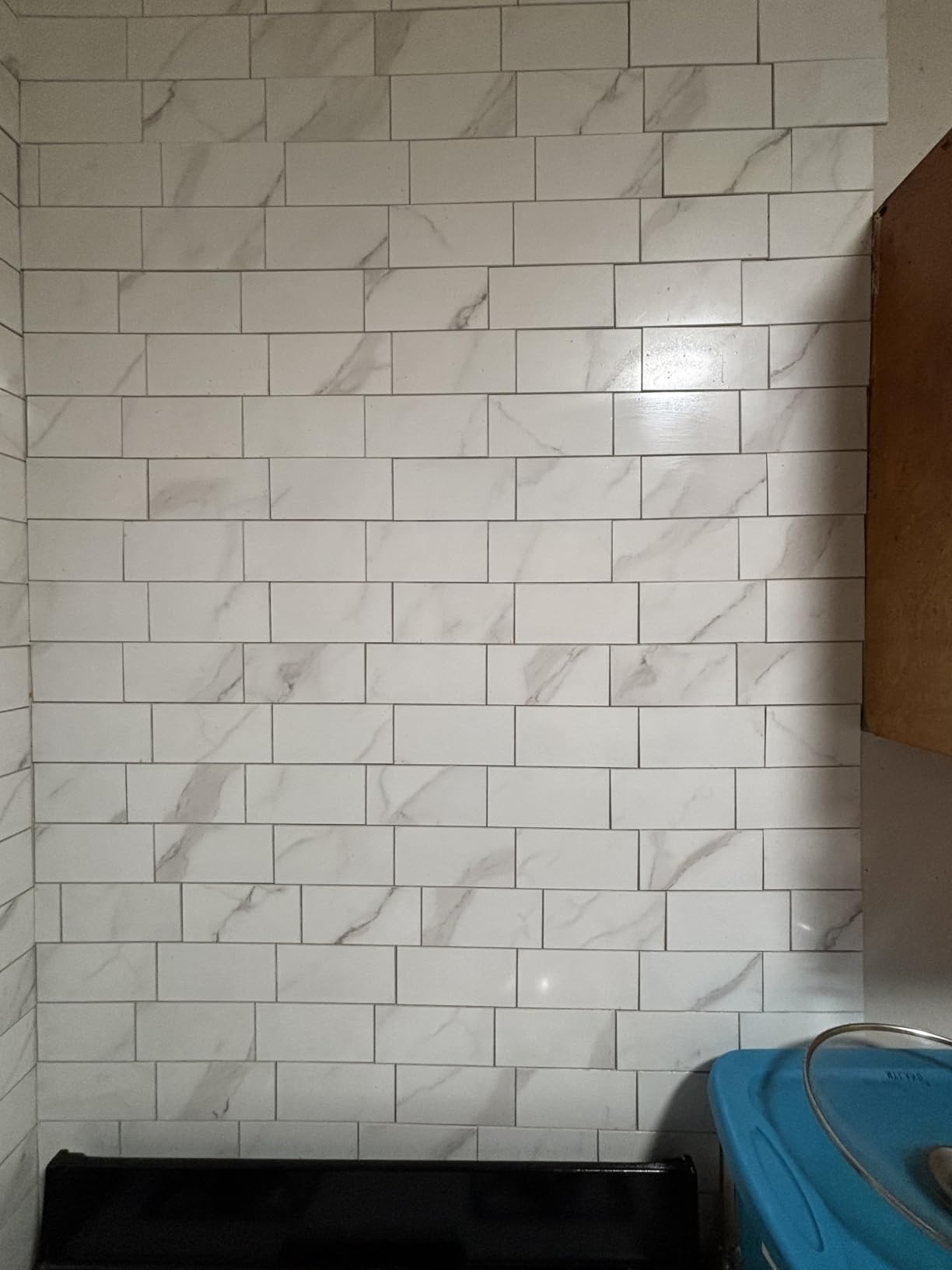 StyloVue 100 Pieces Peel and Stick Backsplash for Kitchen, 3