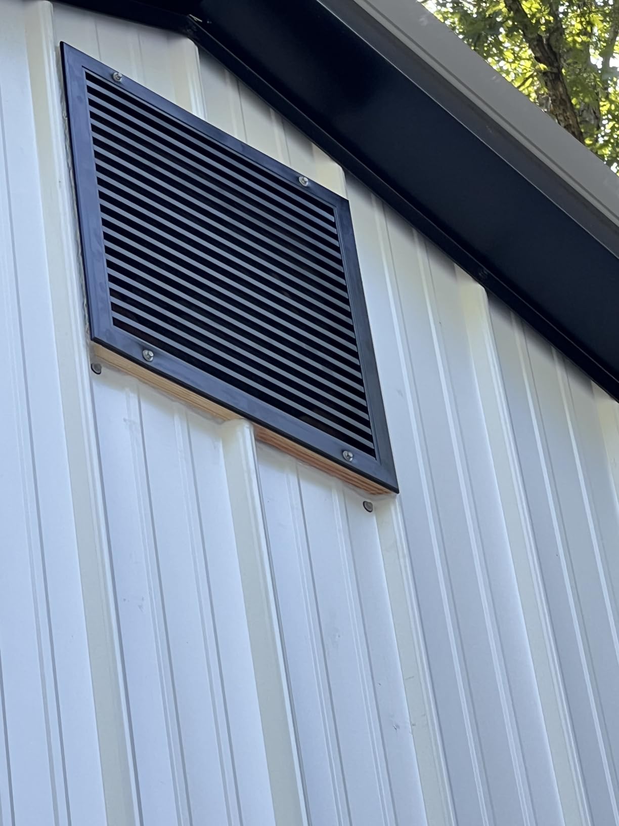 2-Pack Aluminum Gable Vent 12