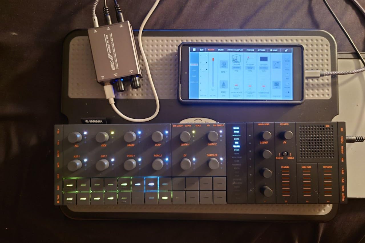 Yamaha SEQTRAK Mobile Music Ideastation with Advanced Sequencer and Onboard Sampling customer photo 2