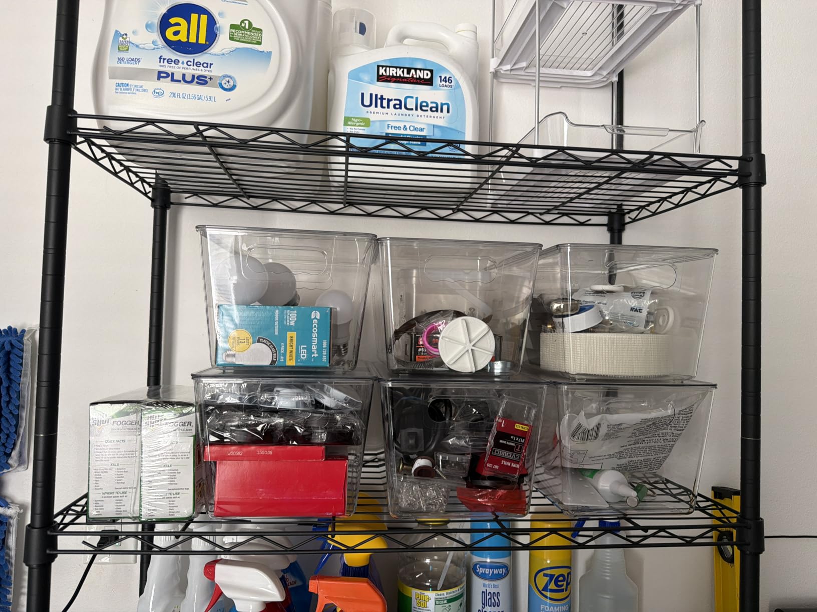 Vtopmart 8pcs Clear Organizers and Storage Bins with Lids, Stackable Plastic Storage Containers with Handles for Fridge, Freezer, Pantry, Cabinet, Kitchen Organization customer photo 1