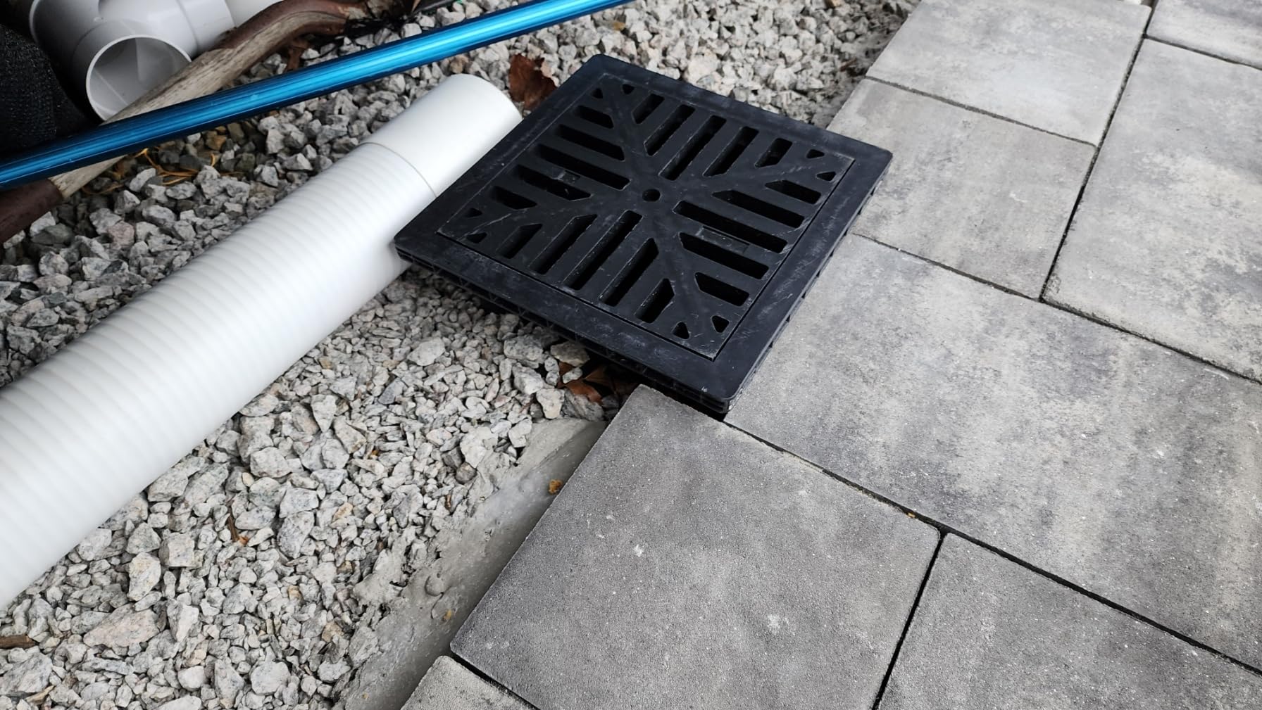 Upgrade 12 in Catch Basin Drainage Kit with Debris Basket Strainer customer photo 1