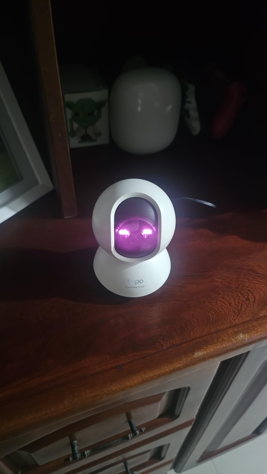TP-Link Tapo 2K QHD Pan/Tilt Security Camera for Pet Camera, Baby Monitor, Motion Detection, Motion Tracking, 2-Way Audio, Night Vision, Cloud & SD Card Storage, Works w/Alexa & Google Home (Tapo C220) customer photo 2