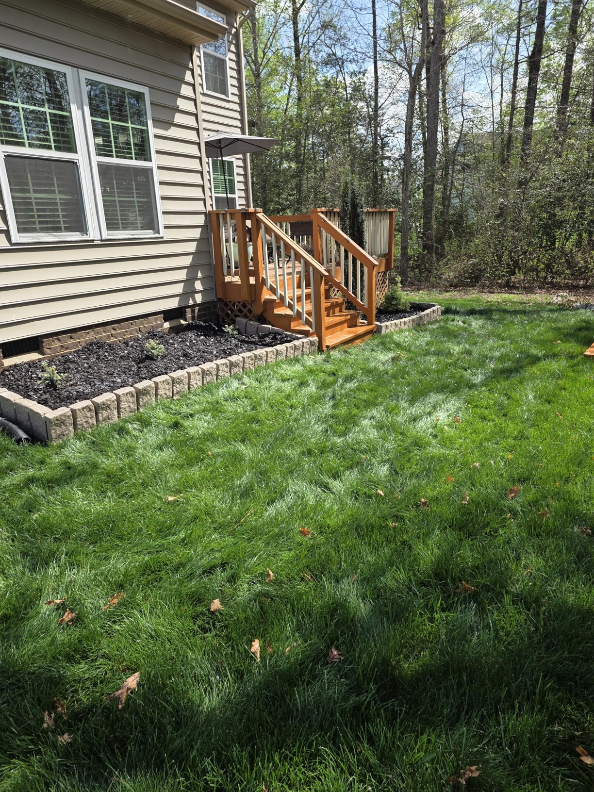 Landscape Edging | Garden Edging Border | Polyrock Block XL for Lawn Edging, Flower Beds & Yard Edging - 1 Pack | Each Section Has 6 Blocks 48