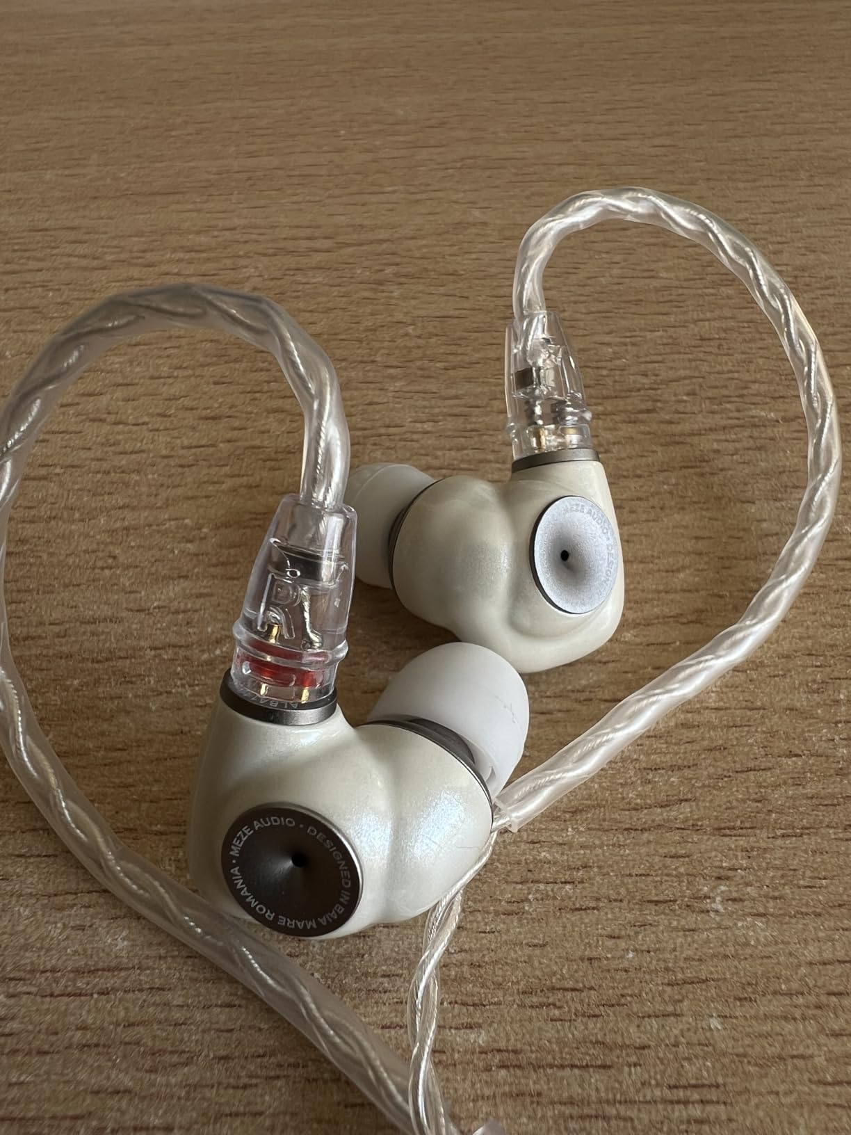 MEZE AUDIO ALBA Wired Earbuds in-Ear Monitor Headphones for Audiophiles, USB-C Adapter Included customer photo 2