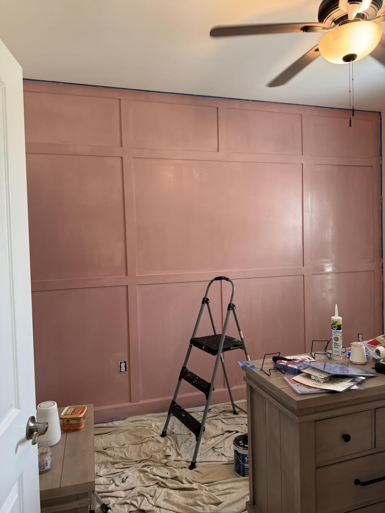 Birdeco Pre-Cut Wall Molding Kit Raw MDF Board and Batten 10 Pack | Raw MDF Slats, Paintable, 39 x 3 x 0.31 inch, Custom Layout, DIY, Shaker Style Wainscoting, Accent Wall Panel for Living Room customer photo 1