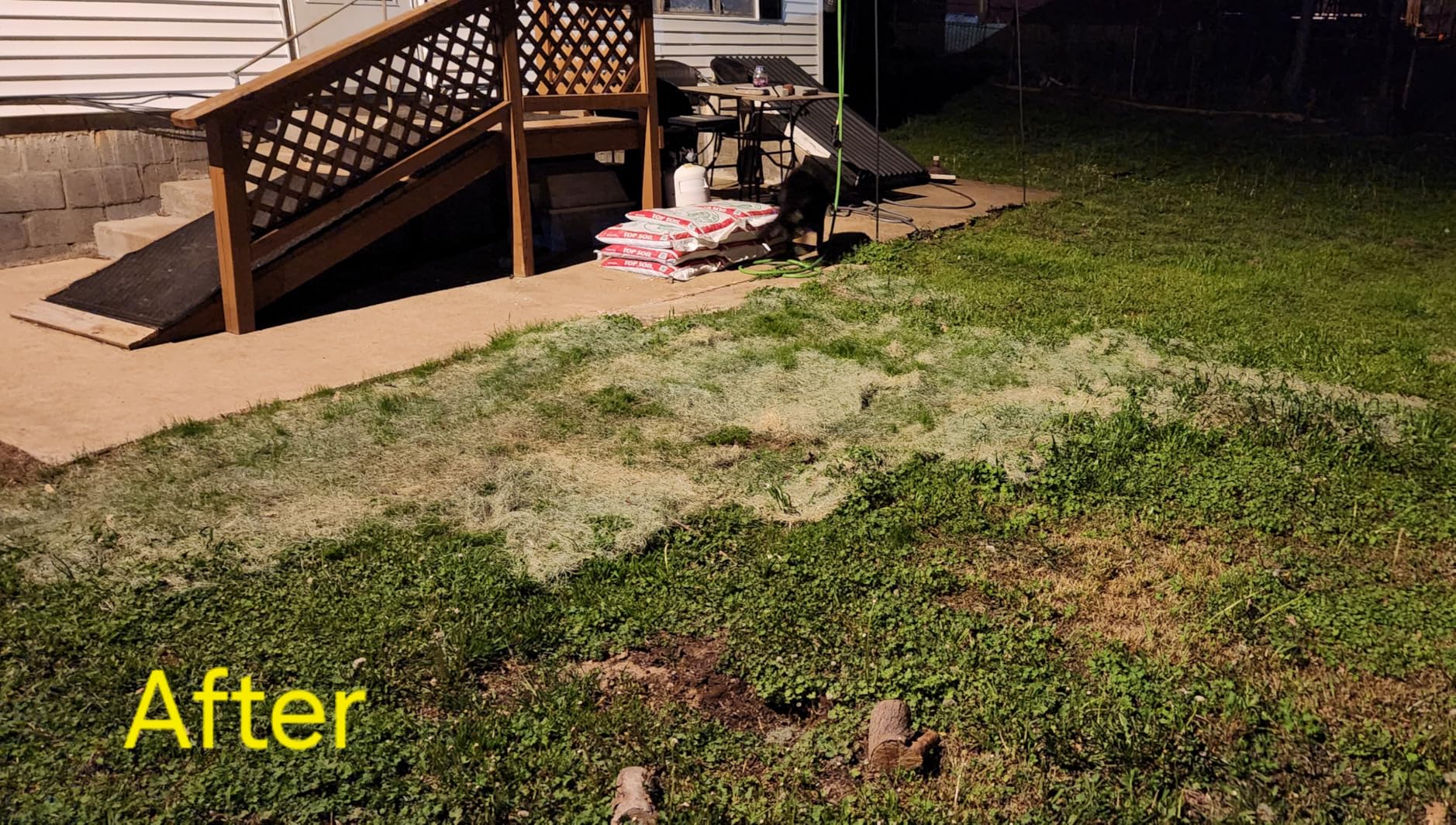 American Excelsior QuickGrass Pro - 4'x50' - Green Erosion Control Blanket Landscape Roll customer photo 2