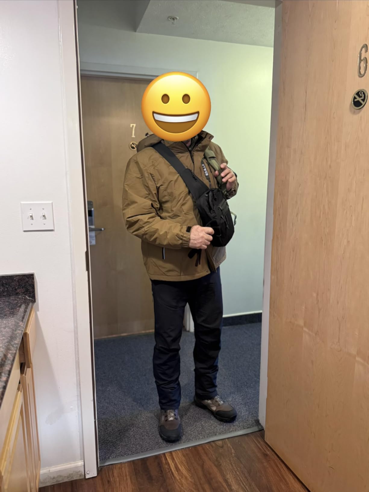 Men's Ski Jacket - Waterproof Warm Snow Coat | Perfect for skiing, snowboarding, winter hiking, and outdoor work. Keeps you warm & dry on job. Built for cold-weather action customer photo 1