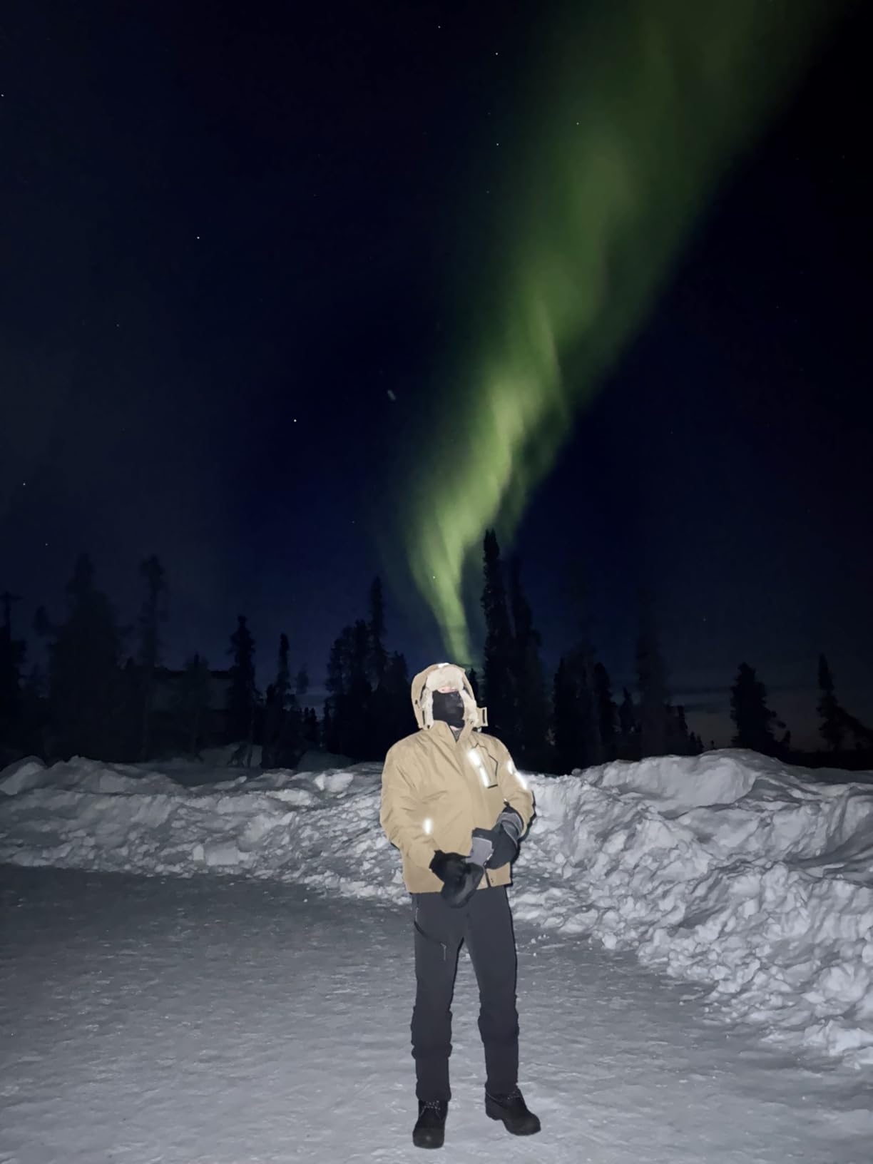 Men's Ski Jacket - Waterproof Warm Snow Coat | Perfect for skiing, snowboarding, winter hiking, and outdoor work. Keeps you warm & dry on job. Built for cold-weather action customer photo 2