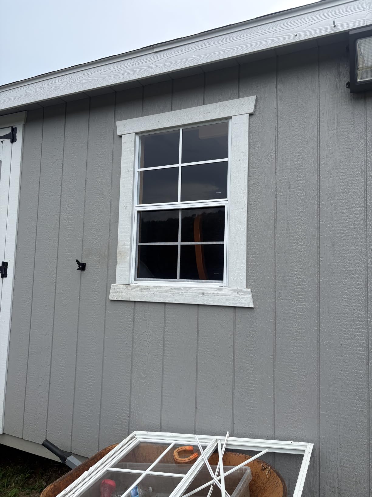 NeatiEase 2 Pack Shed Window, 12 x 18 Flush Mount Window with Tempered Glass and Fiberglass Screen for Shed, Chicken Coop, Playhouse, Household, Garage customer photo 1