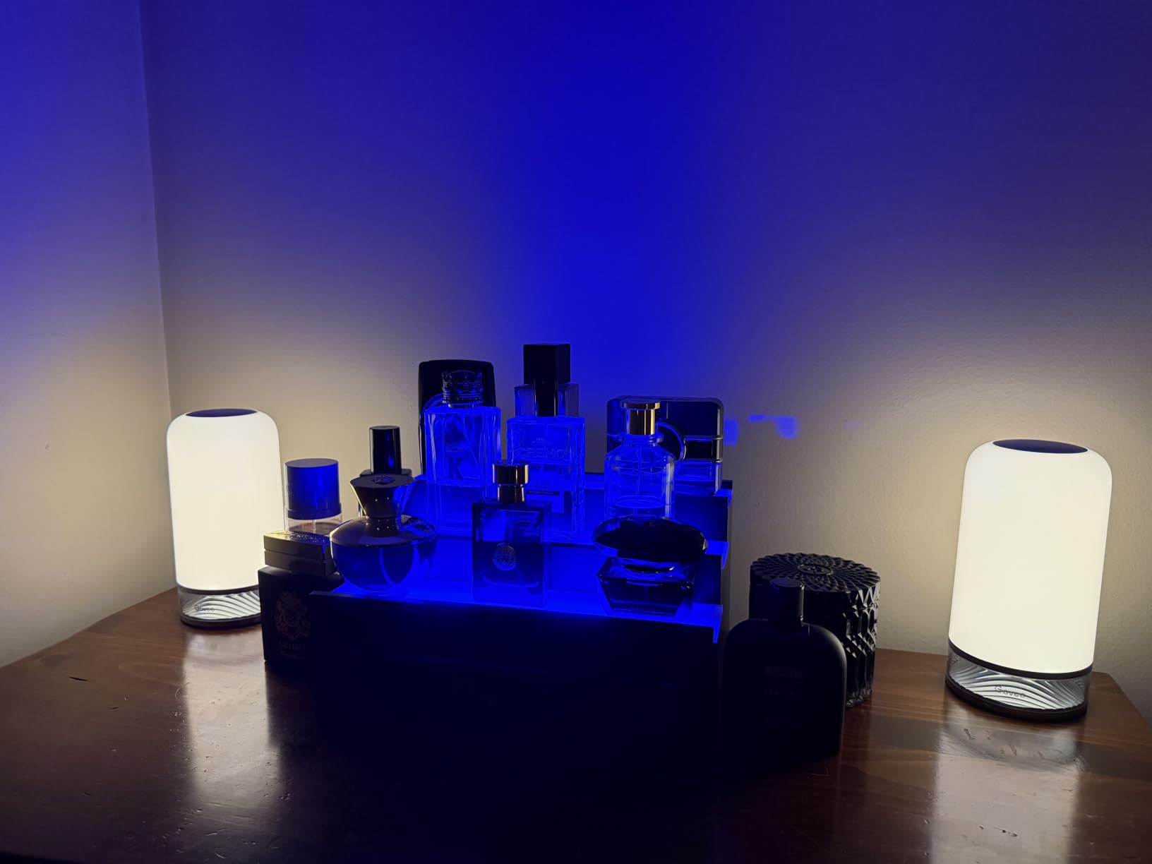 Govee RGBIC Smart Table Lamp 2, Touch Bedside Small Table Lamp Compatible with SmartThings, Matter, Alexa, Desk Lamp with 64 Scene Modes, Nightstand Lamp for Bedroom Living Room Night Light (Corded) customer photo 2