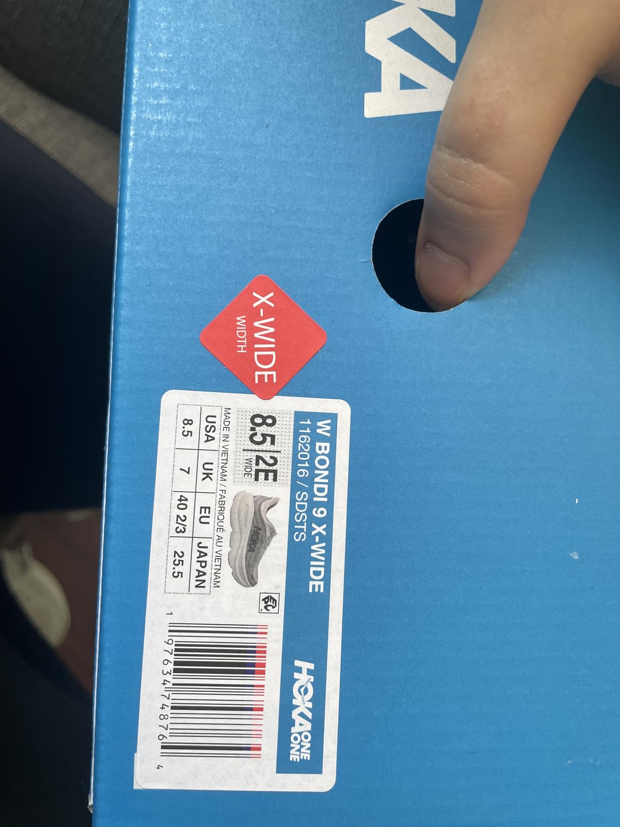 Hoka Womens Bondi 9 customer photo 2