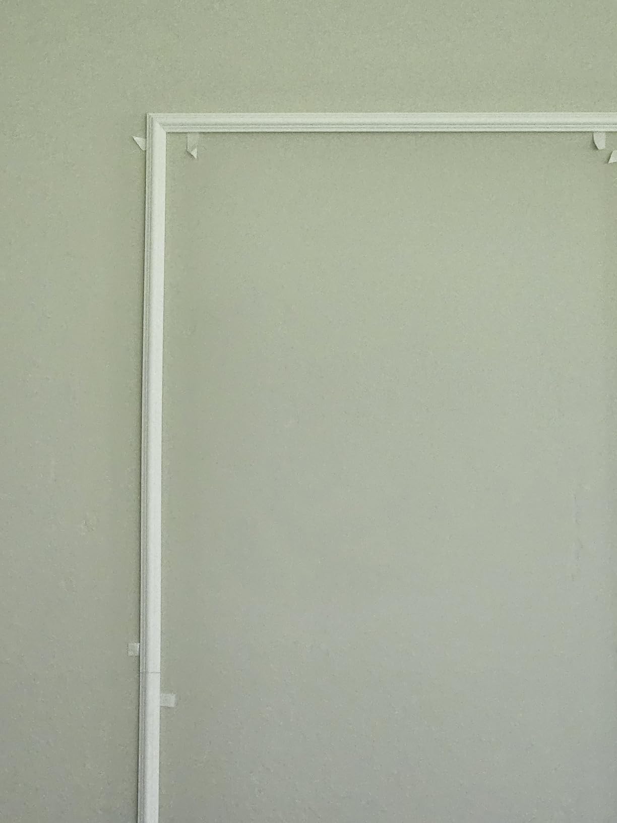 Pangda 3 Set Peel and Stick Wall Molding Kit, 3D Premade Accent Molding Wainscoting Panel for Interior Wall Moulding Decor, Ready to Assemble Wainscoting Accent Panel (24 x 54in) customer photo 2